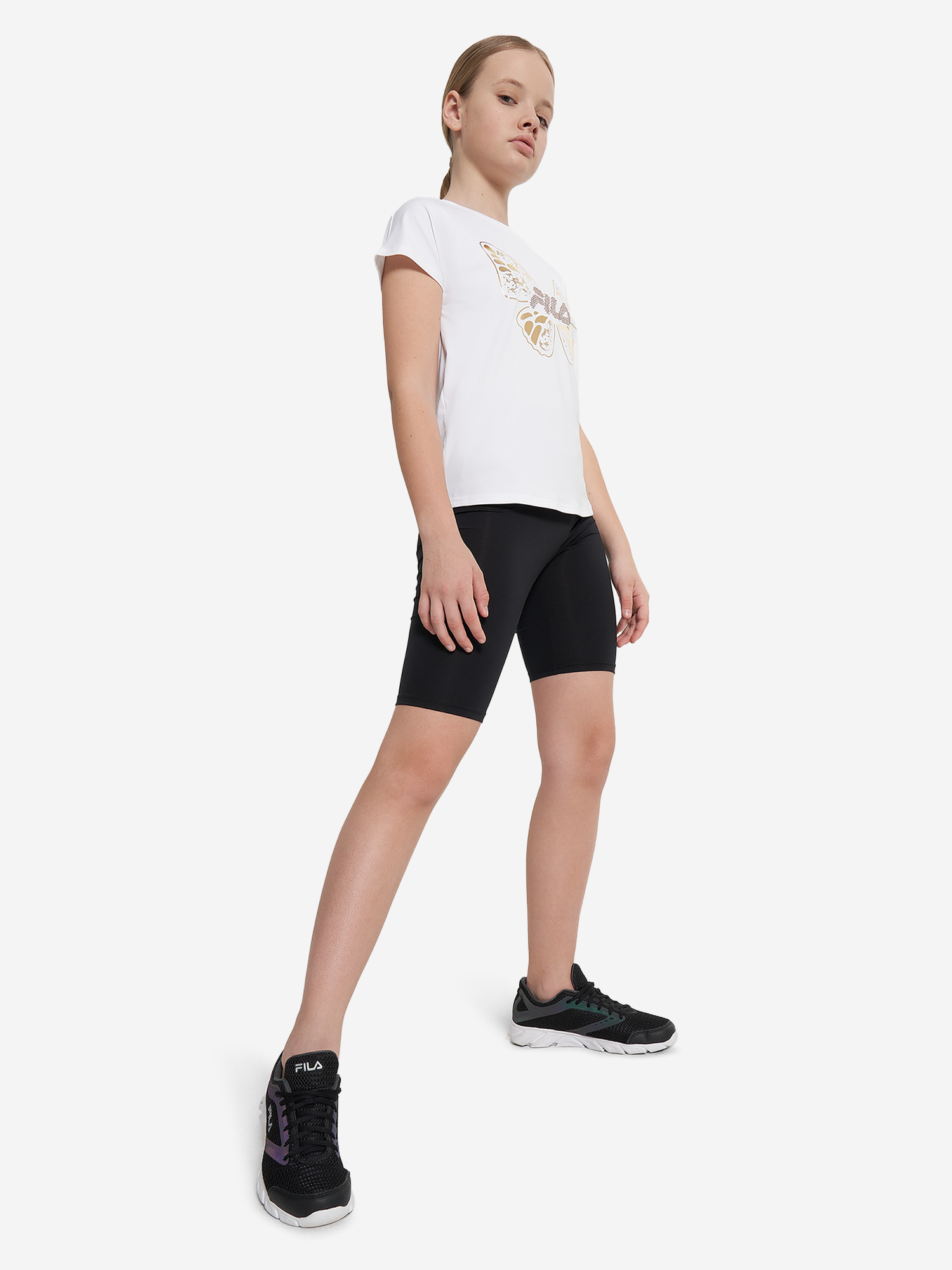 фото Футболка для девочек fila, белый