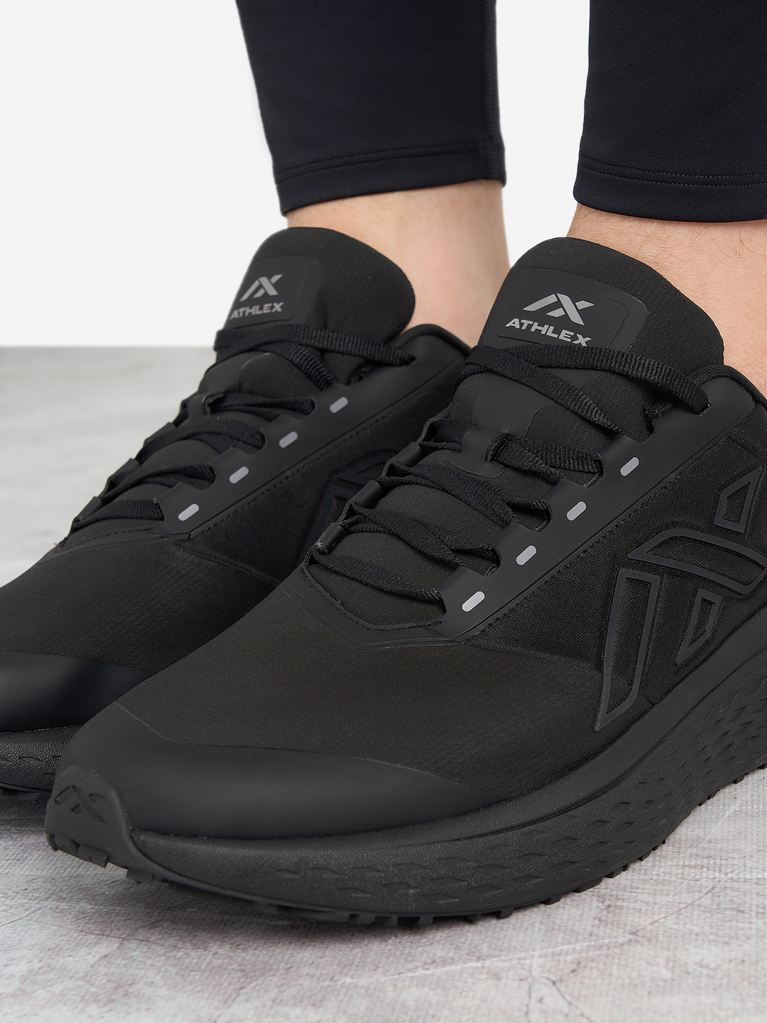 фото Кроссовки мужские athlex pure wtr, черный