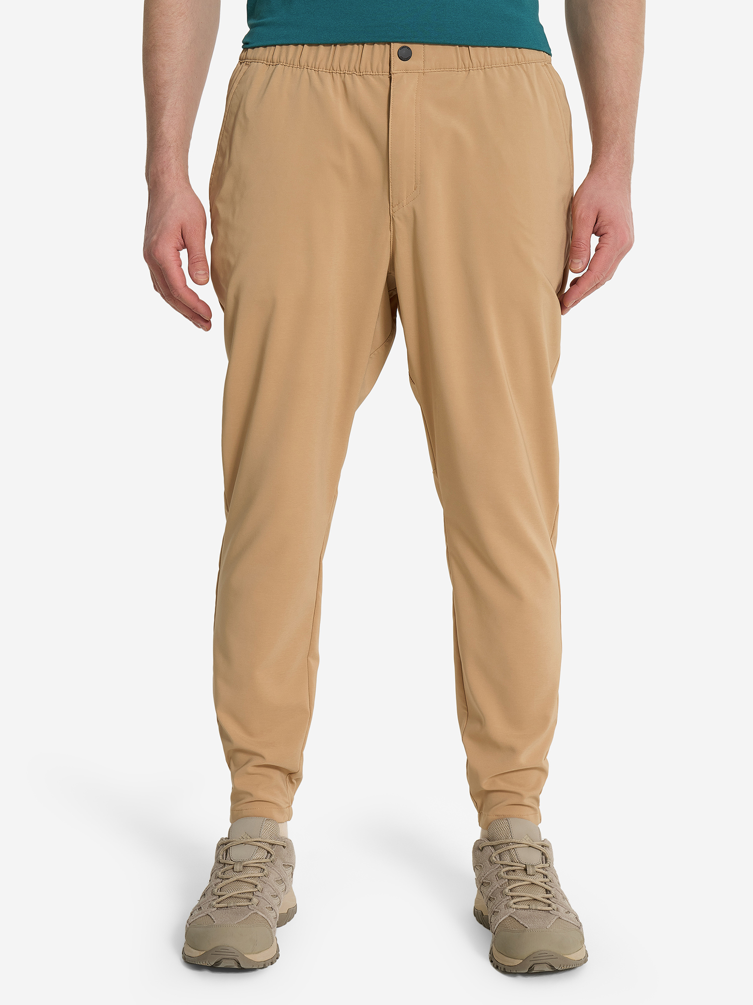 фото Брюки мужские columbia sage peak tapered chino pant, бежевый