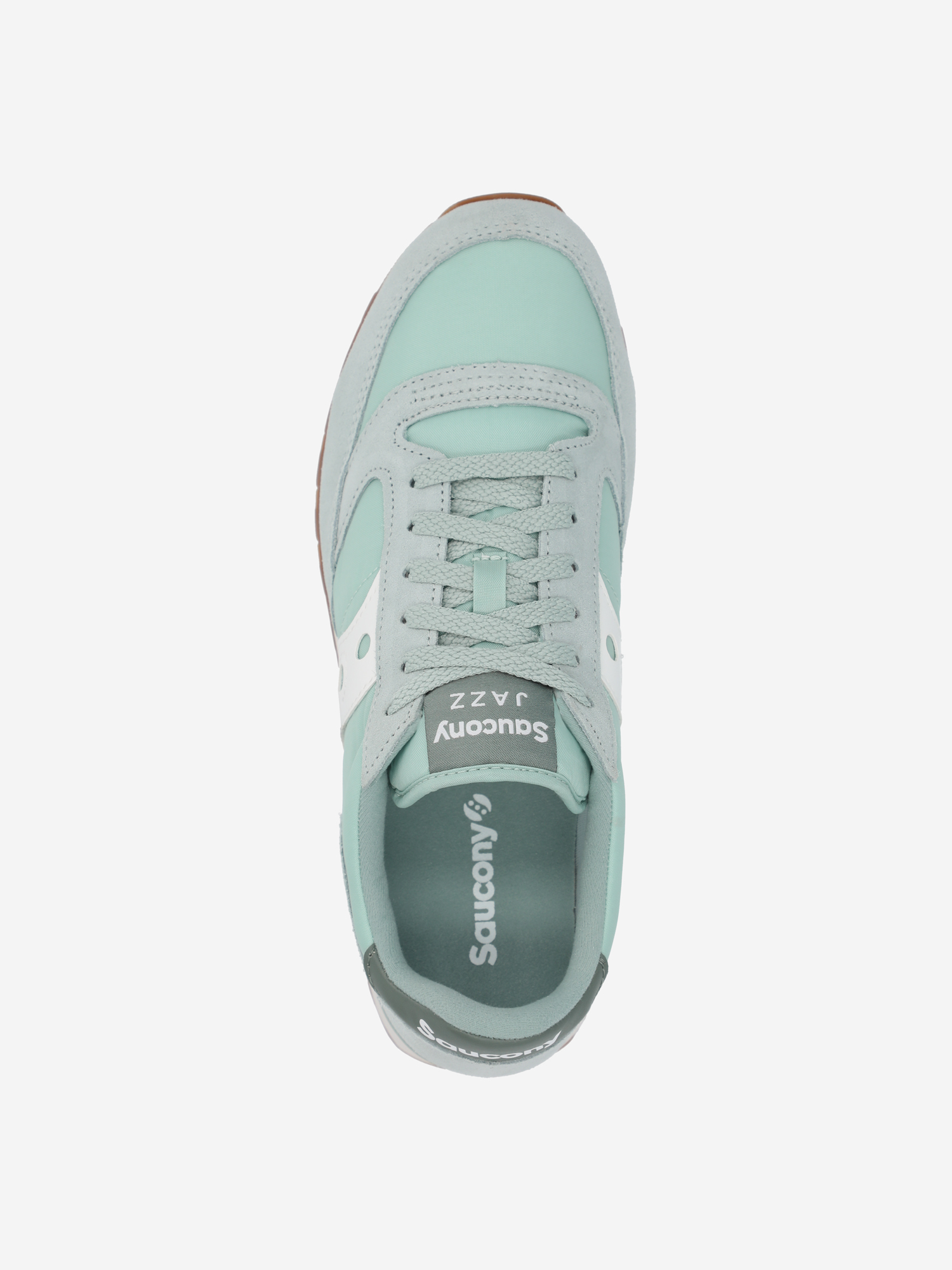 фото Кроссовки женские saucony jazz original, зеленый