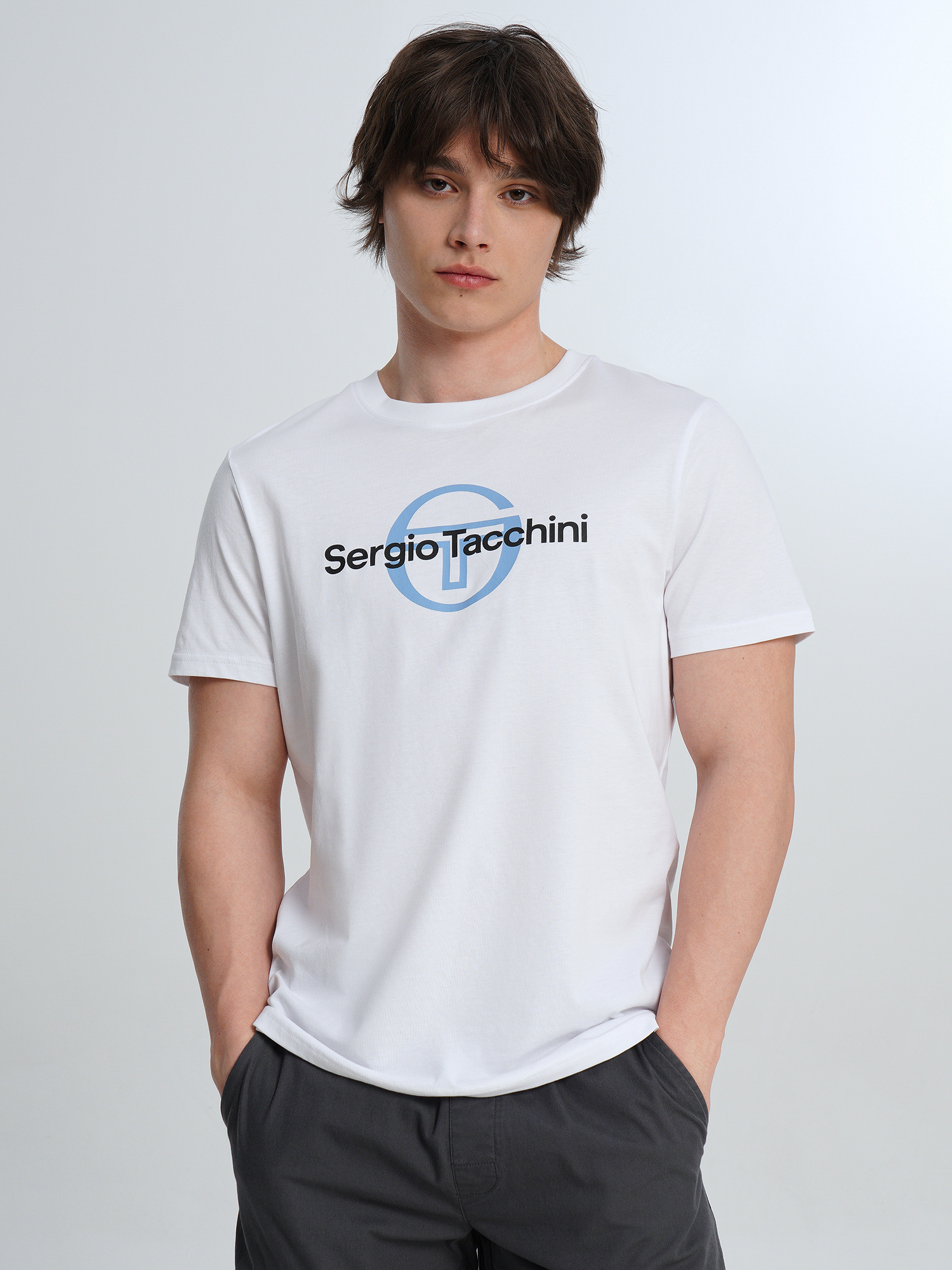 Футболка мужская Sergio Tacchini Essenziale, Белый
Футболка мужская Sergio Tacchini Essenziale, Белый