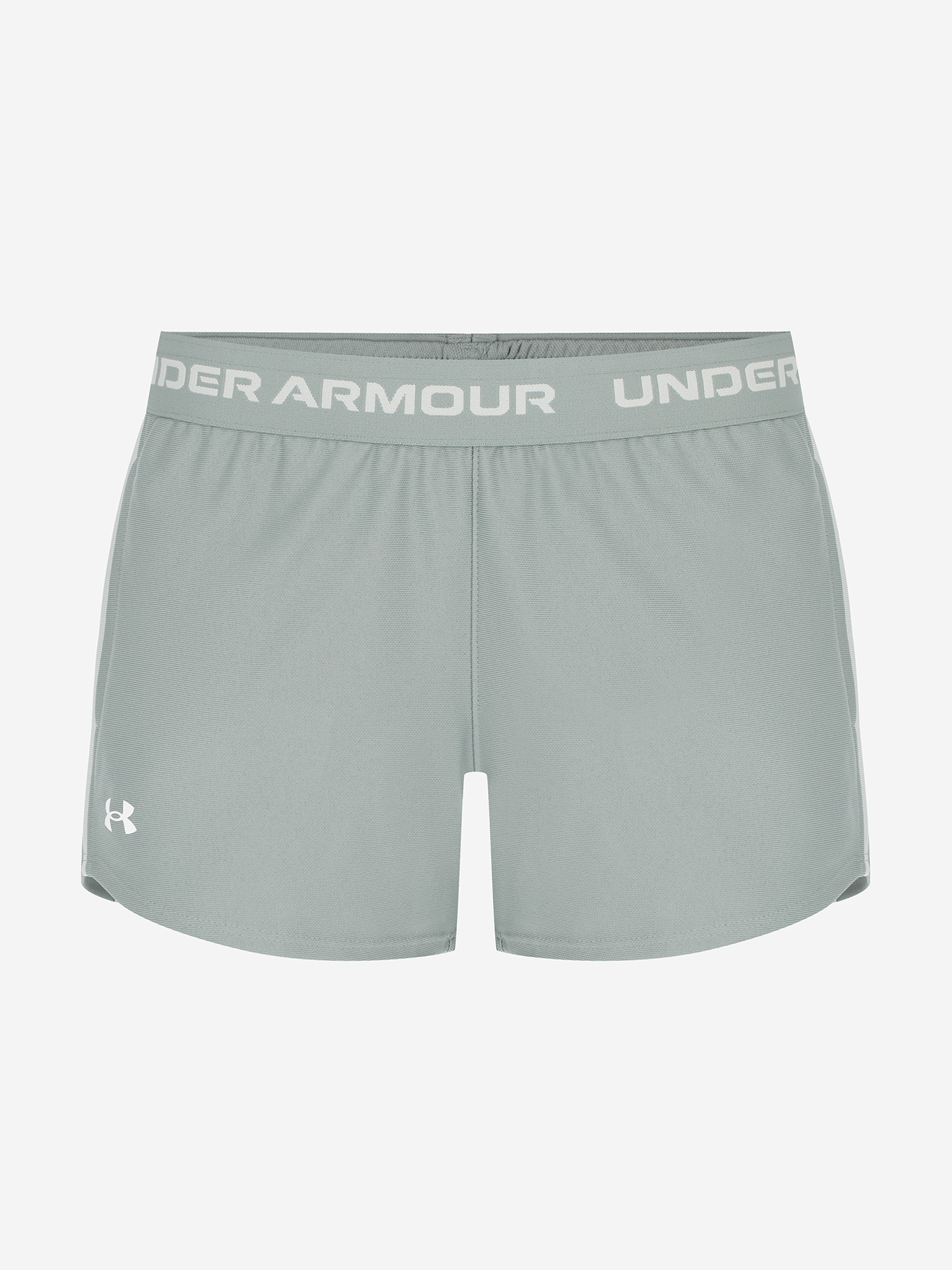 фото Шорты женские under armour tech play up, зеленый