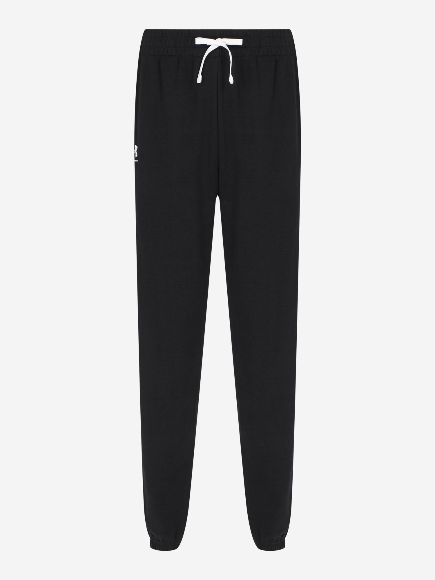 фото Брюки женские under armour rival terry, черный