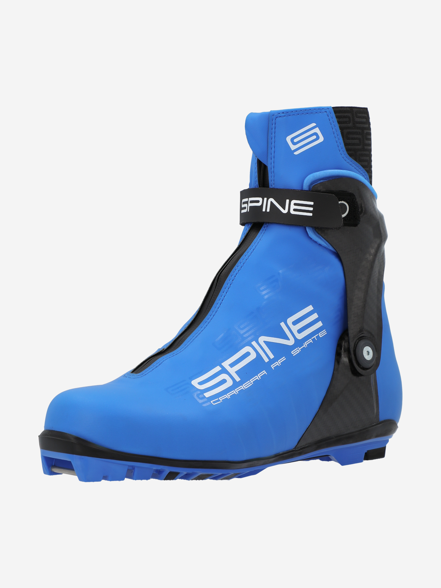 фото Ботинки для беговых лыж spine carrera skate, синий
