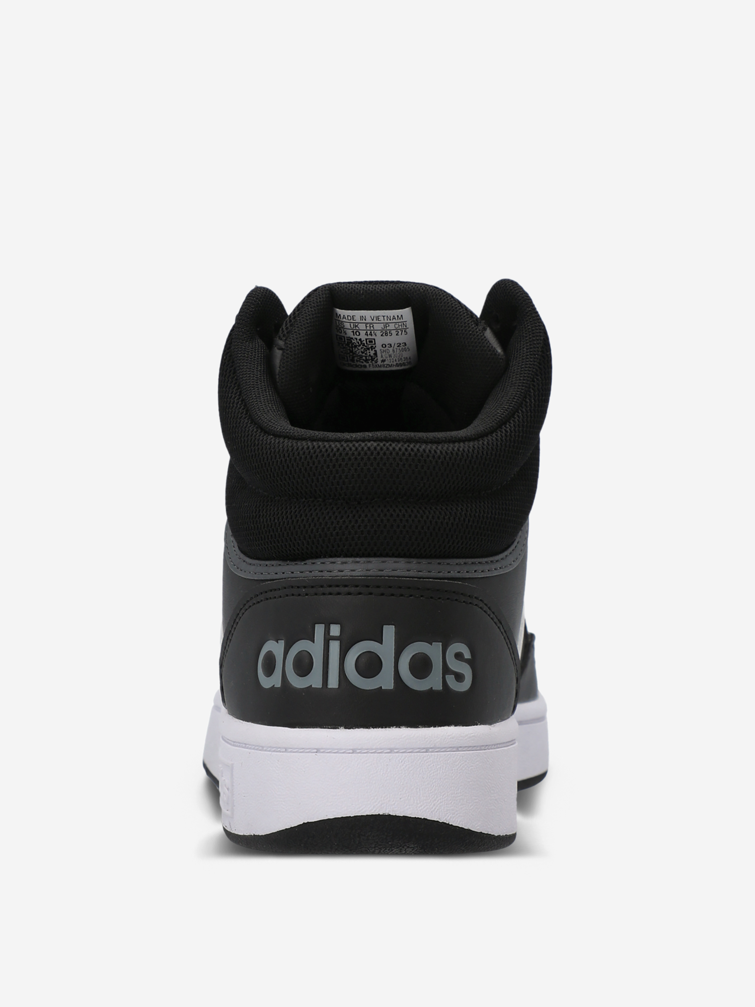 фото Кеды мужские adidas hoops 3.0 mid, черный