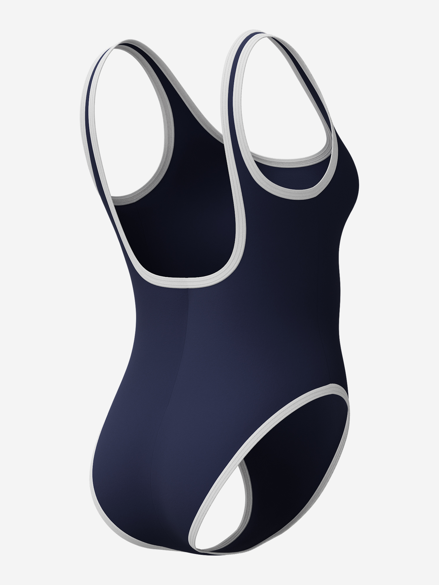 фото Купальник слитный женский speedo solid scoop, синий