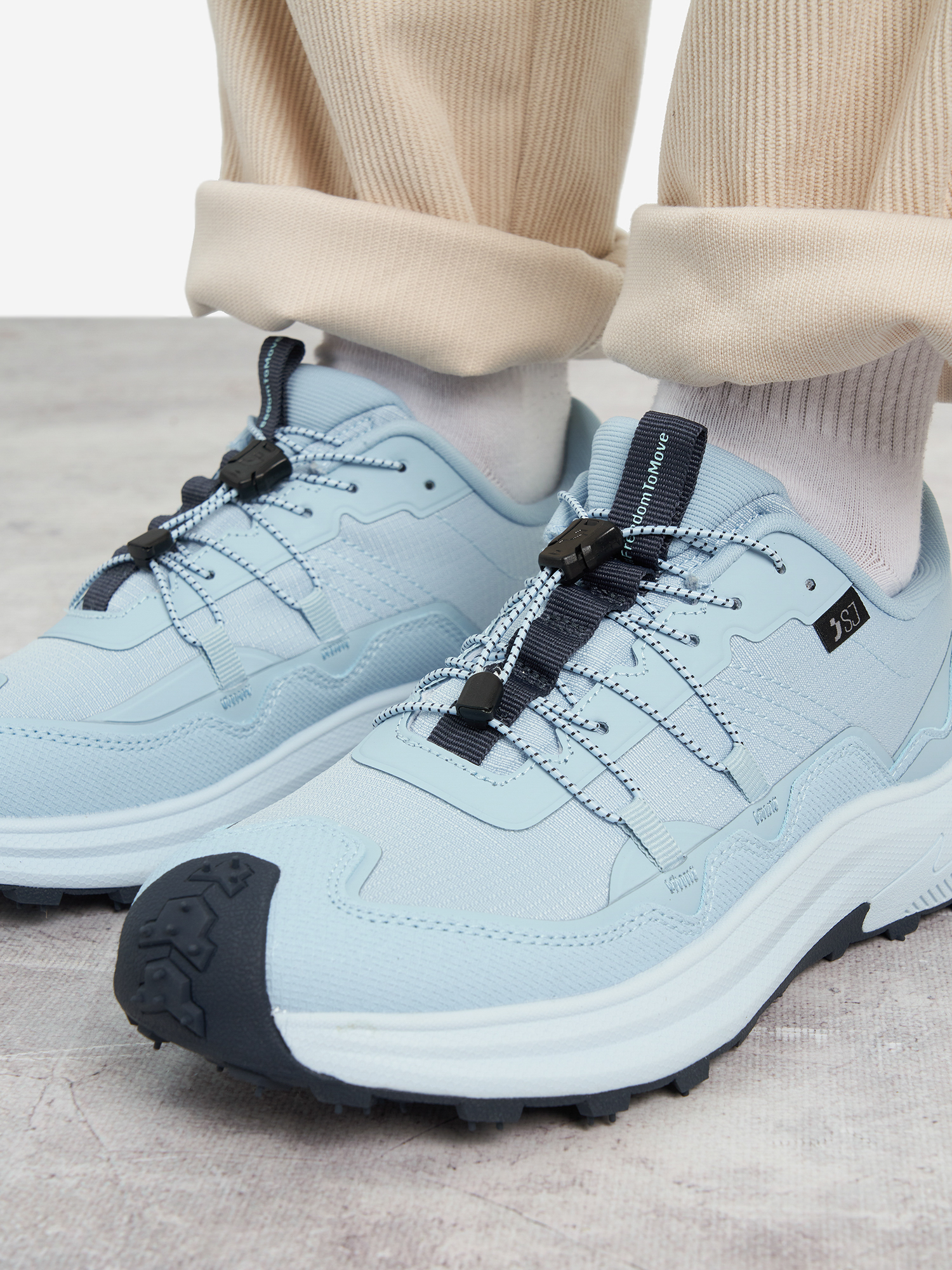 фото Кроссовки женские safety jogger, голубой