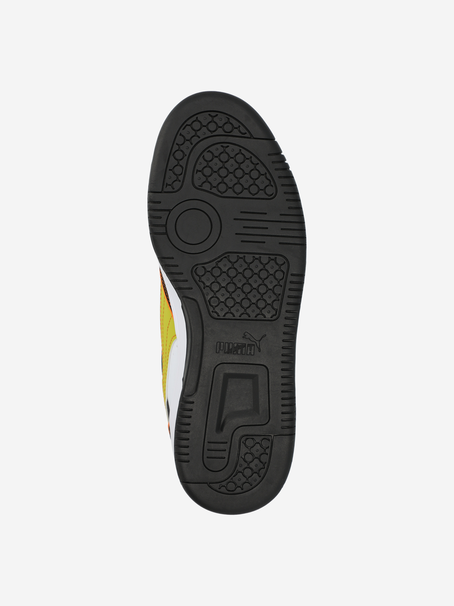 фото Кеды для мальчиков puma rebound v6 lo starblitz jr, белый