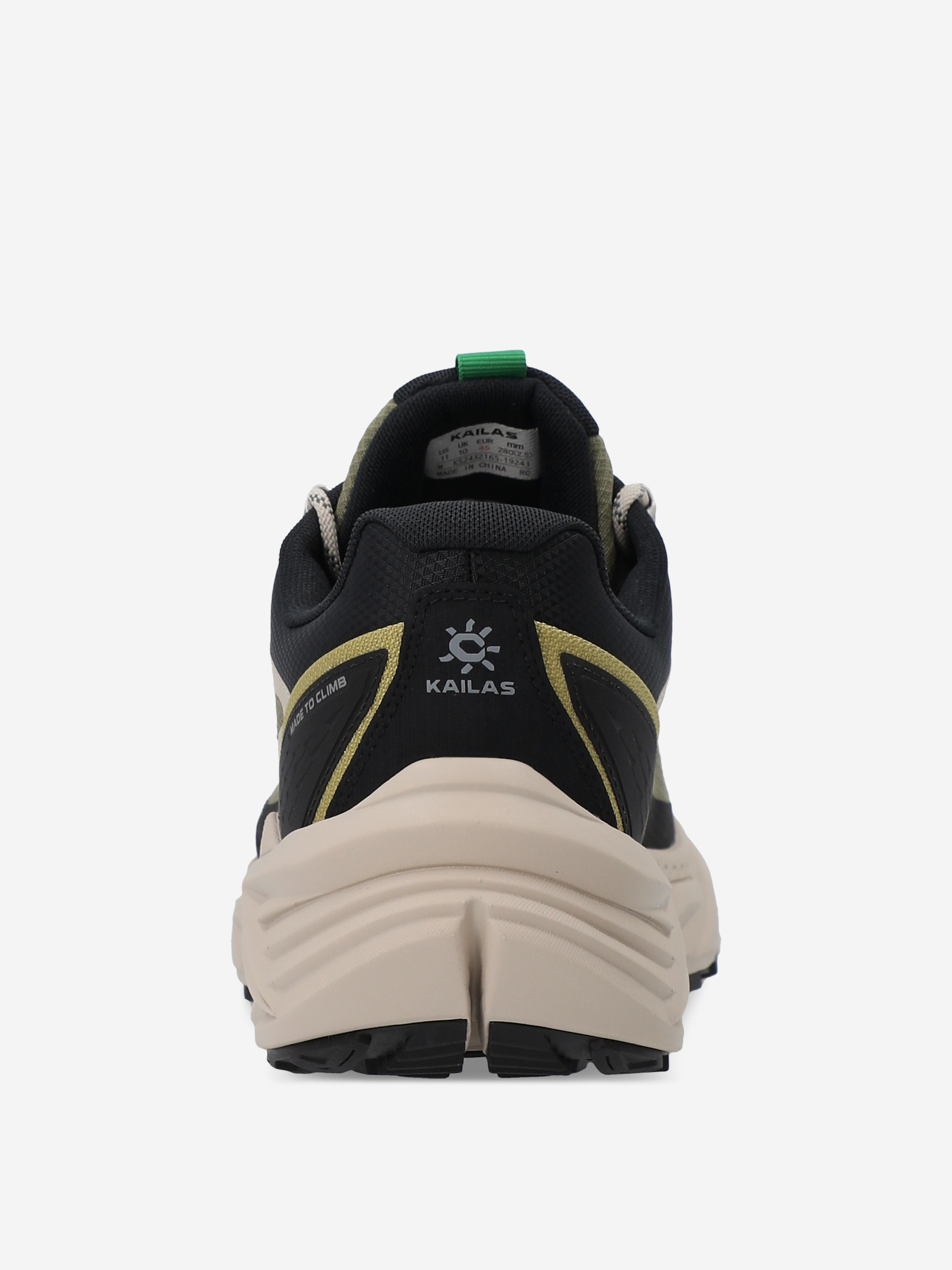 фото Кроссовки мужские kailas mountain wander-2 gtx, зеленый