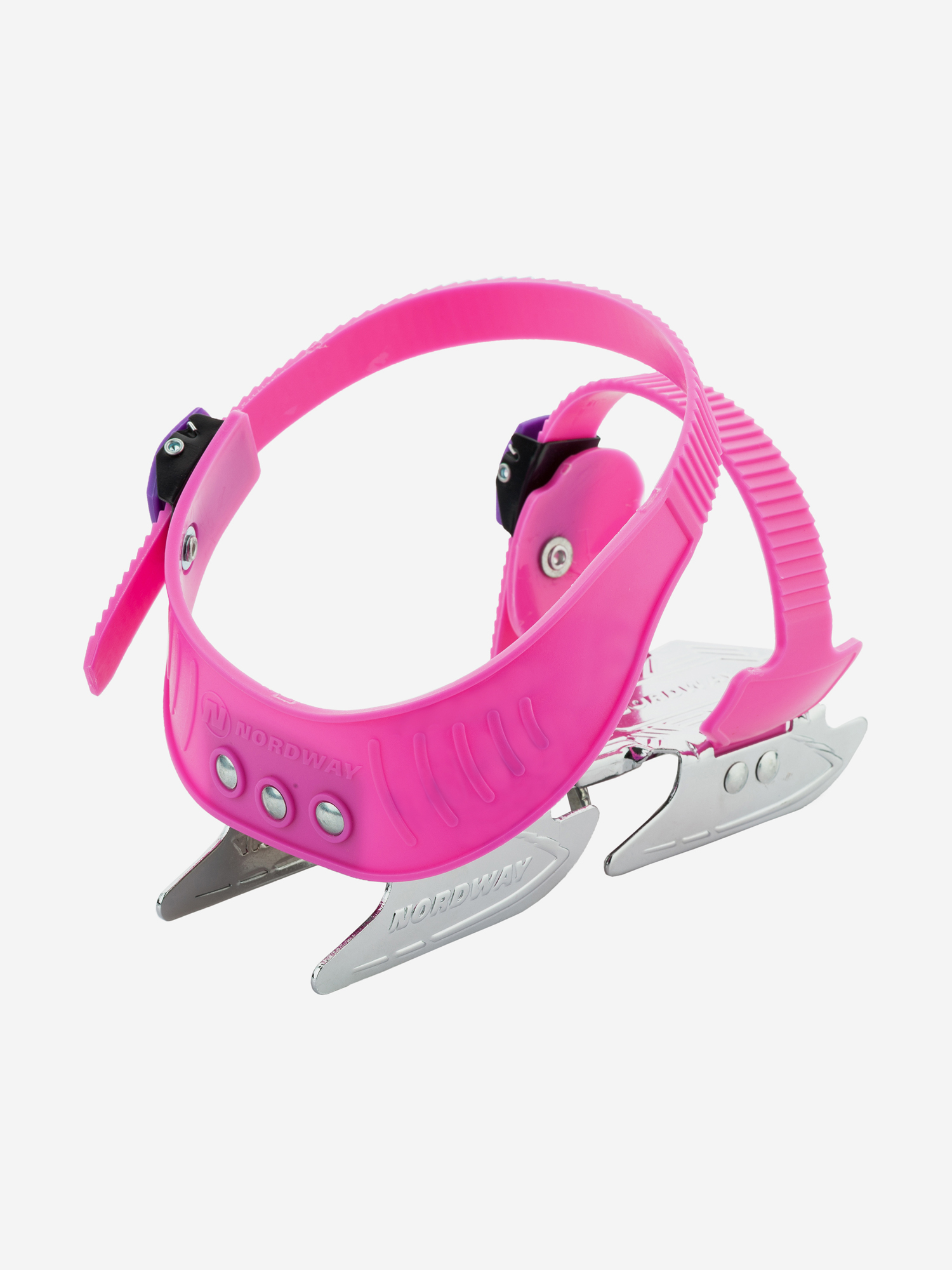 фото Коньки детские раздвижные nordway smile, розовый