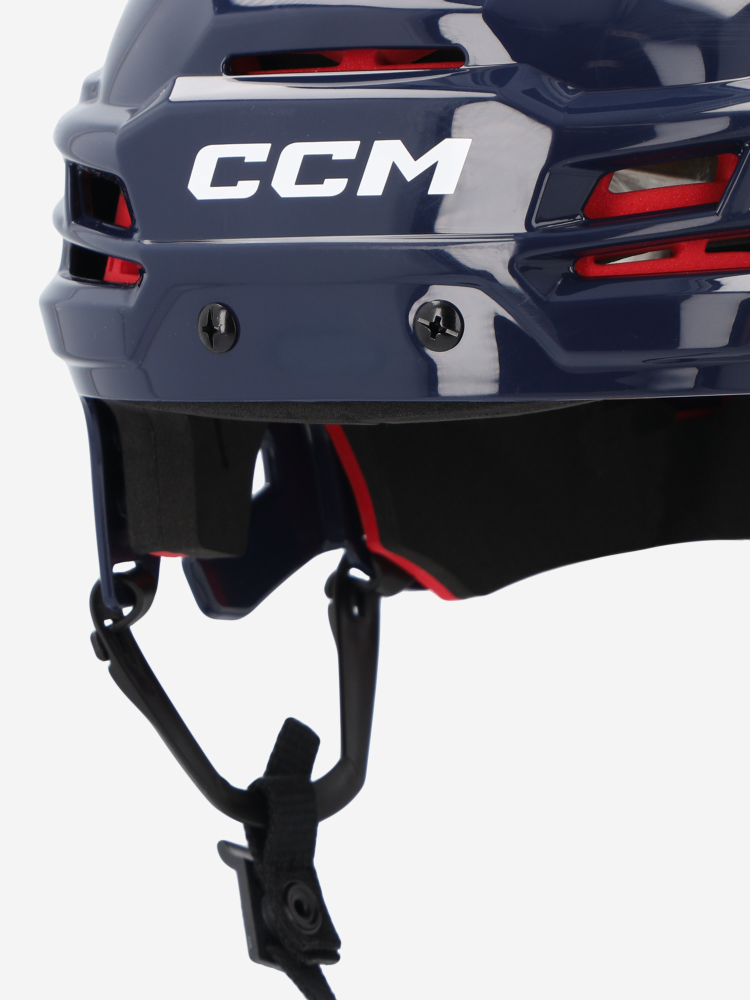 фото Шлем хоккейный ccm ht 70 sr, синий