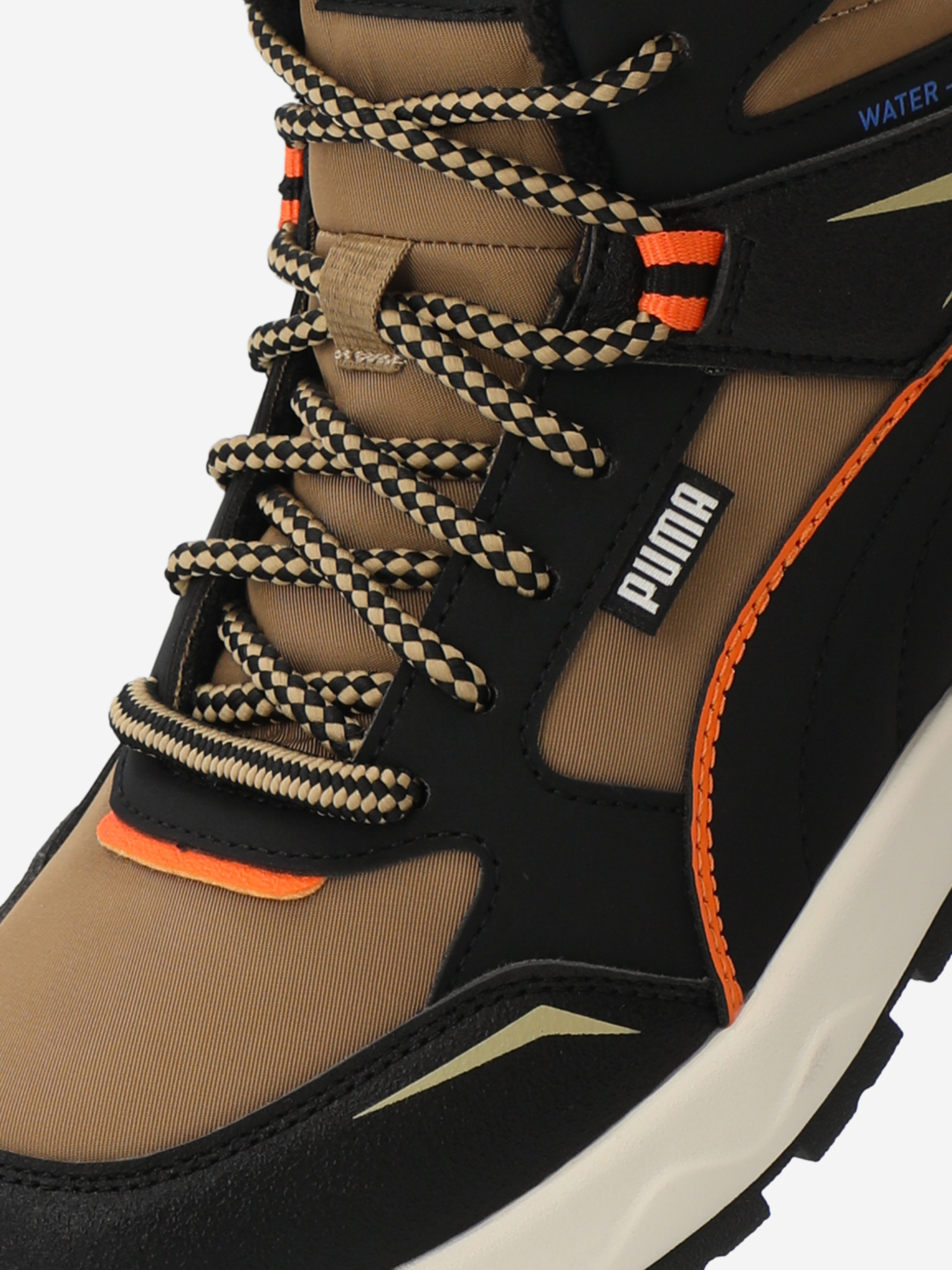 фото Кроссовки утепленные детские puma evolve trail wtr, коричневый