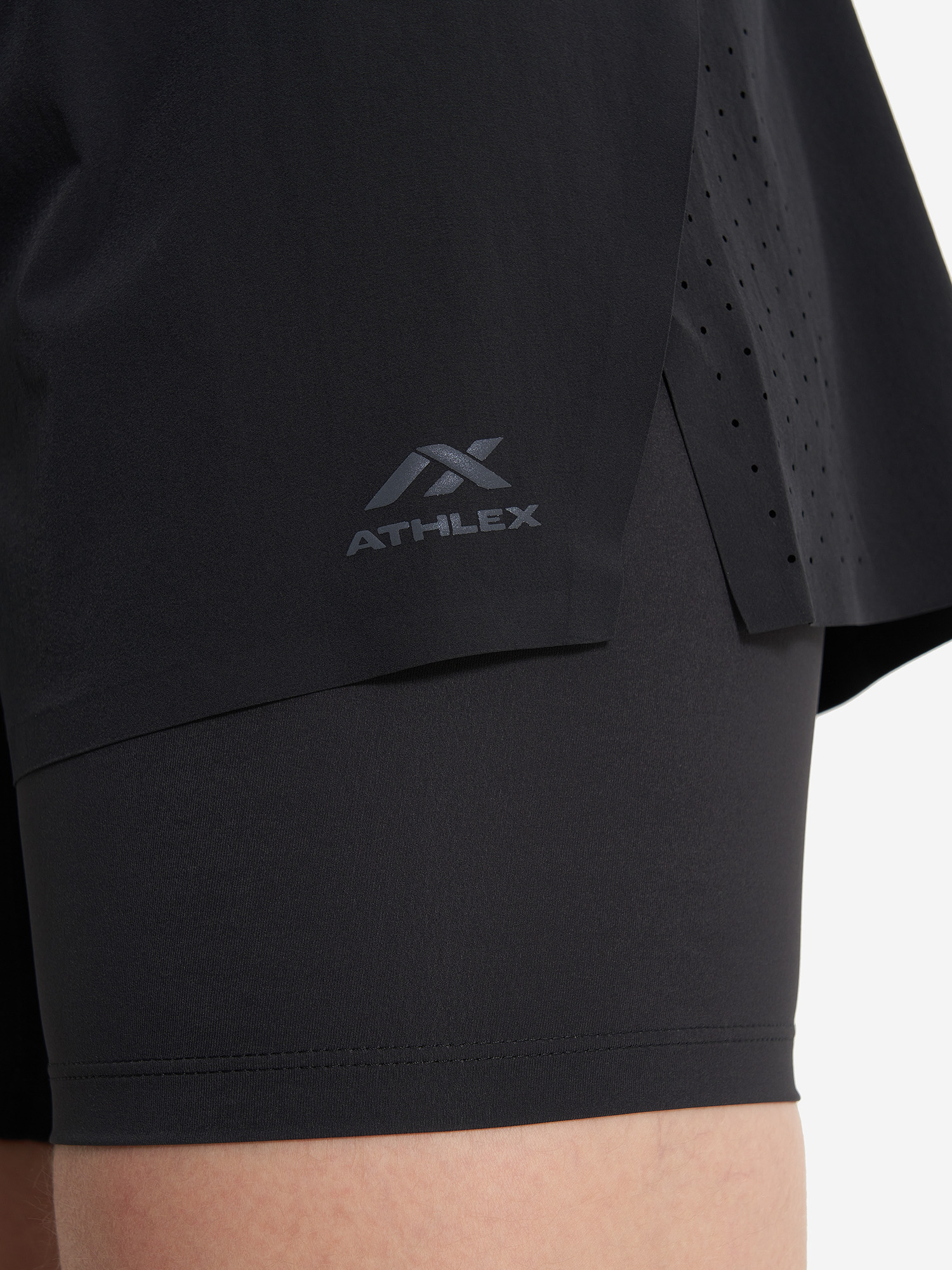 фото Шорты женские athlex, черный