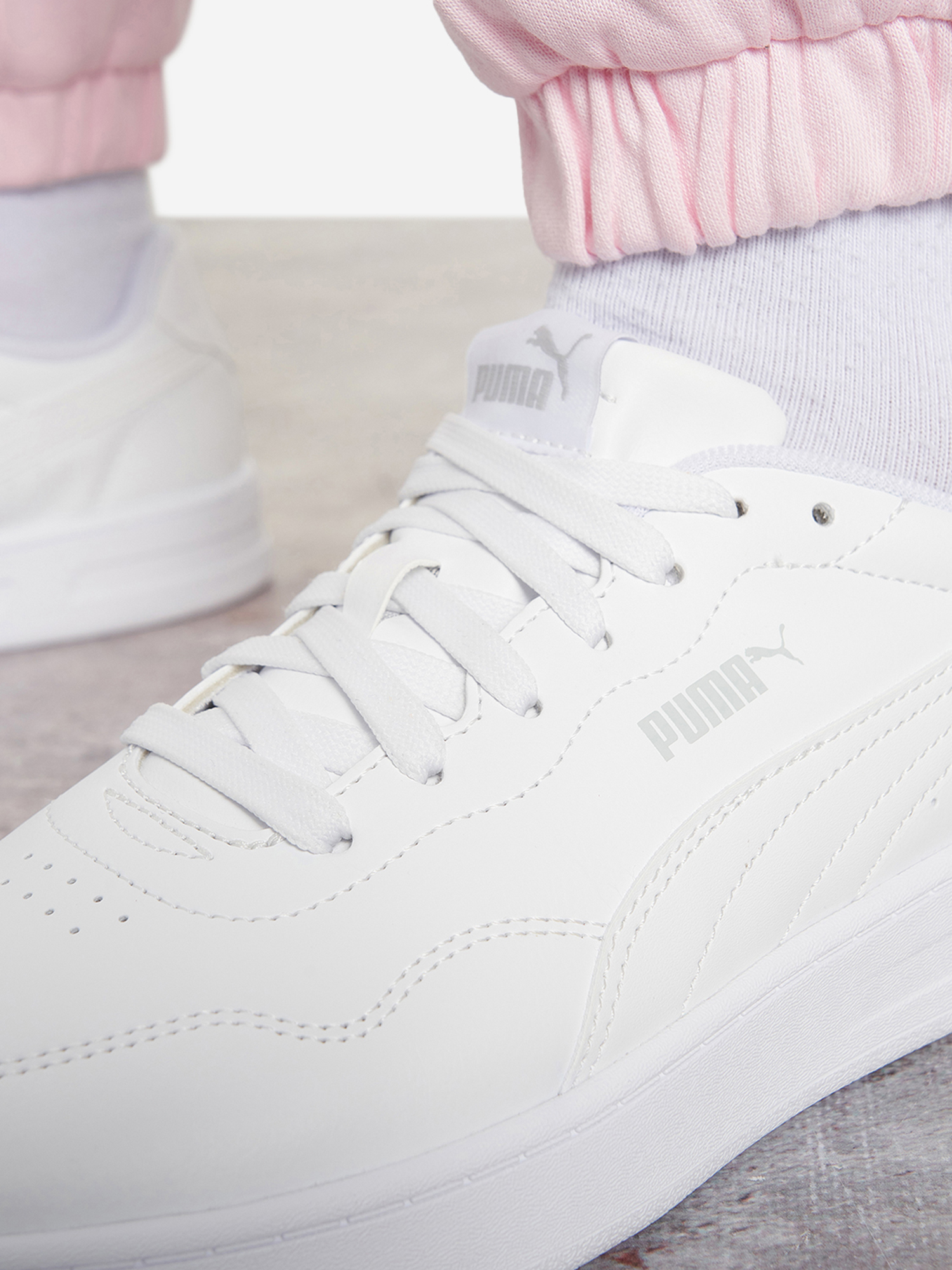 фото Кеды женские puma court lally, белый