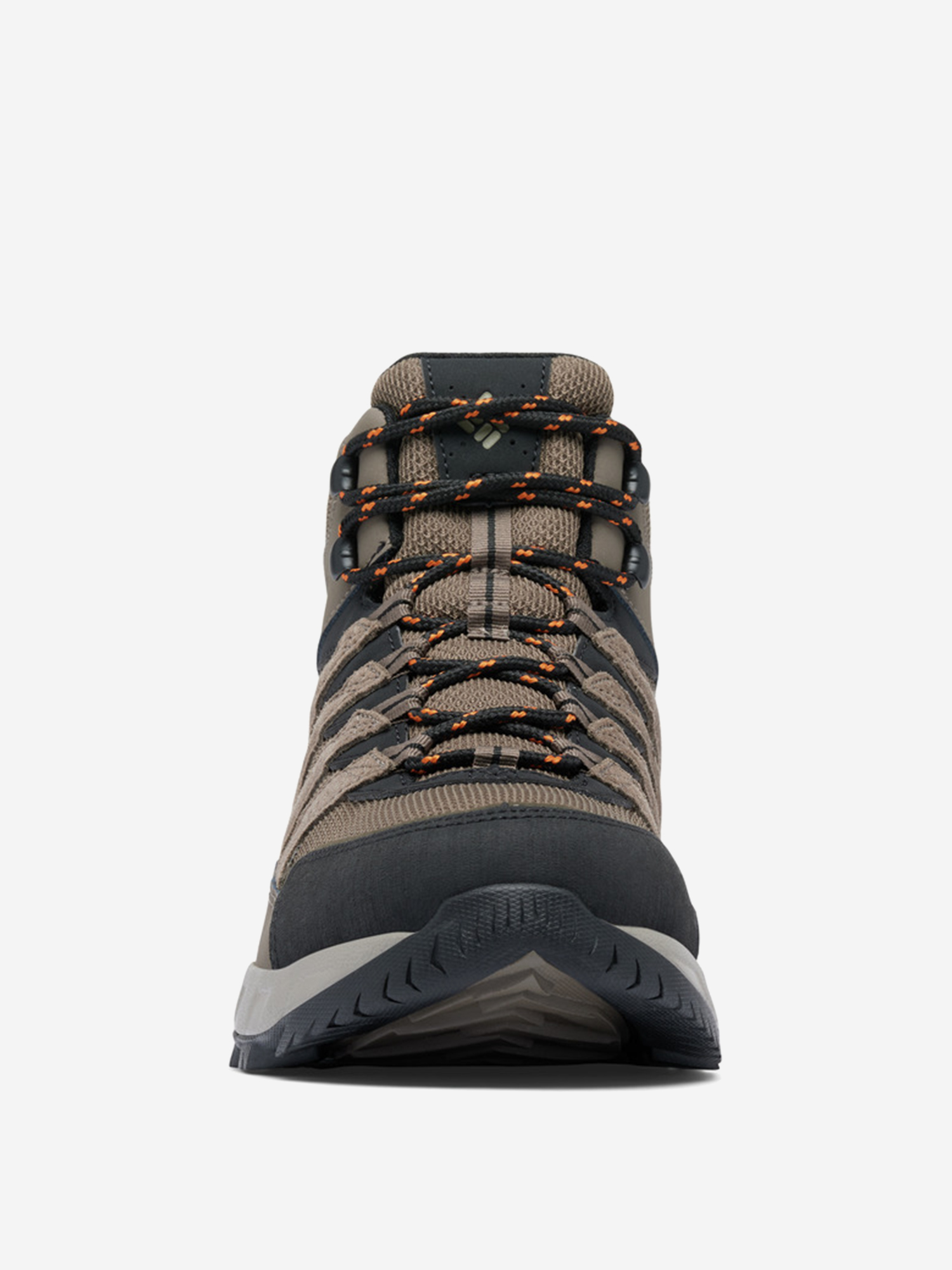 фото Ботинки мужские columbia strata trail mid wp, коричневый