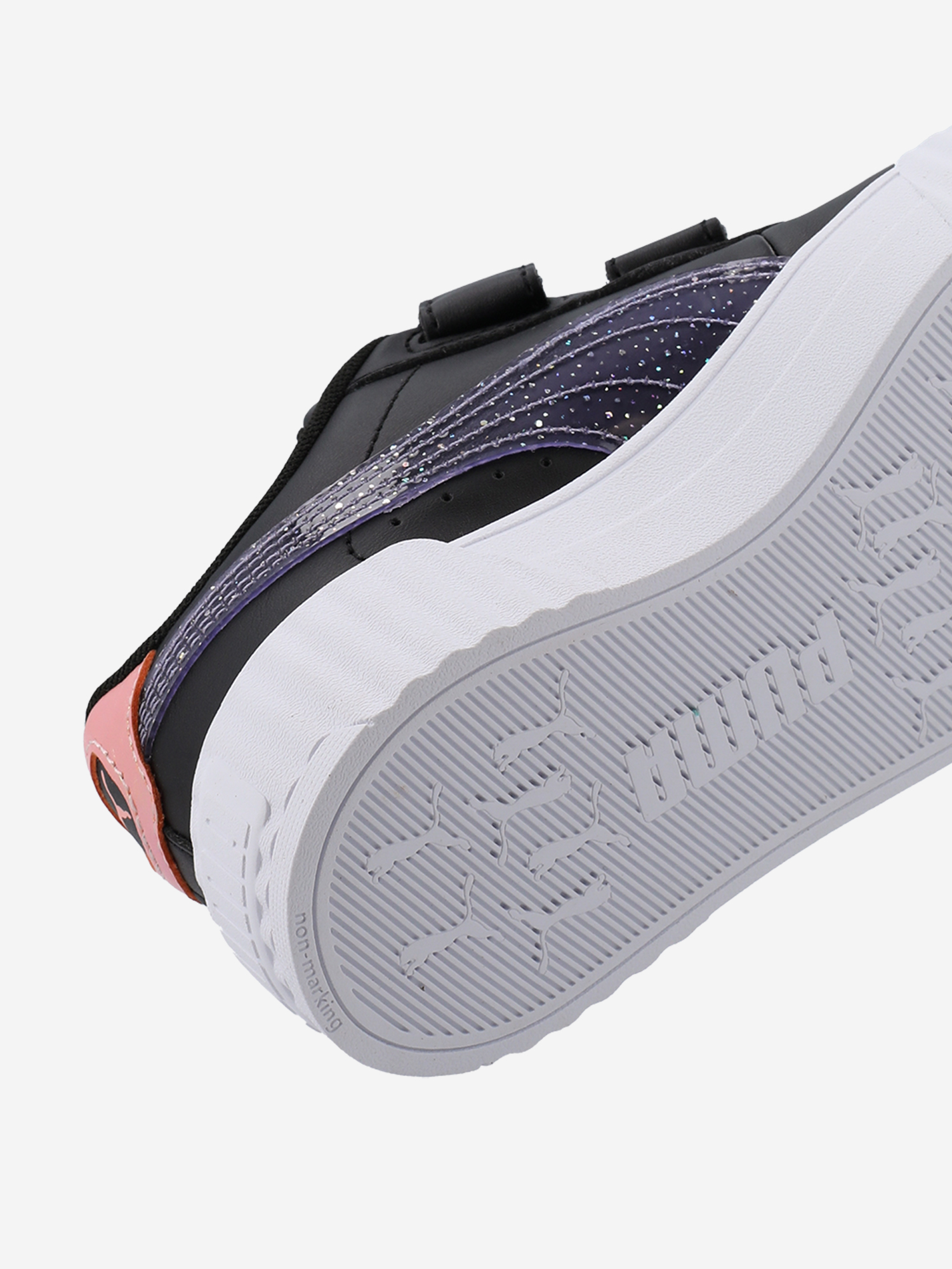 фото Кеды для девочек puma carina 3.0 blurry dreams v ps, черный