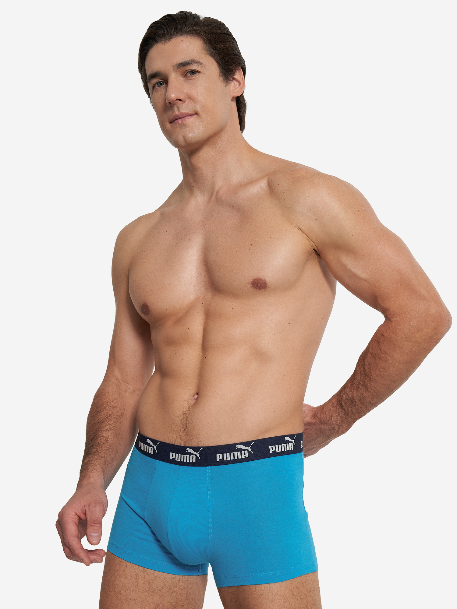фото Трусы мужские puma elements, 2 штуки, синий