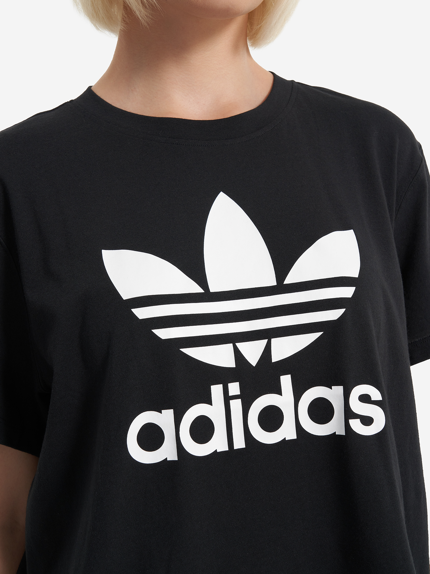 фото Футболка женская adidas, черный