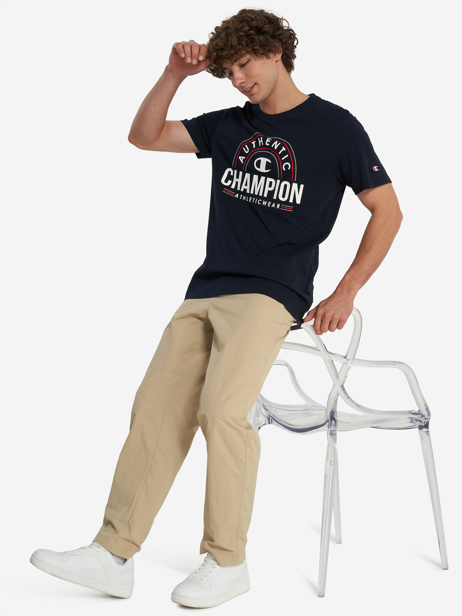 фото Футболка мужская champion, синий