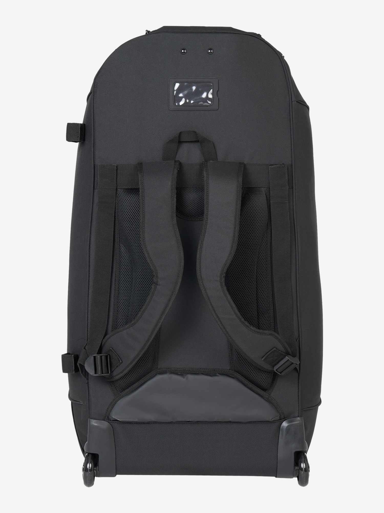 фото Баул хоккейный с колесами fischer player vertical bag 37", черный