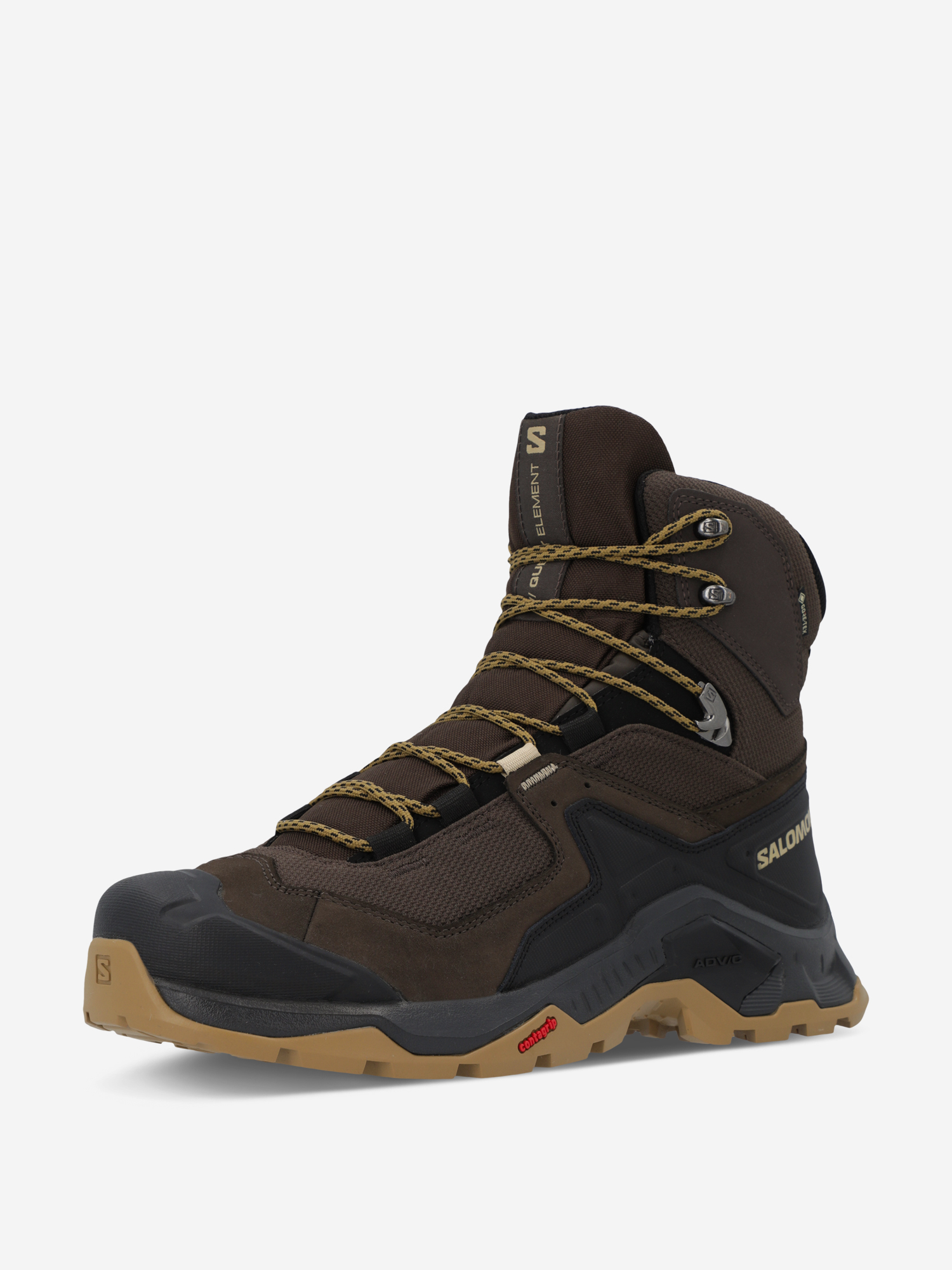 фото Ботинки мужские salomon quest element gtx, коричневый