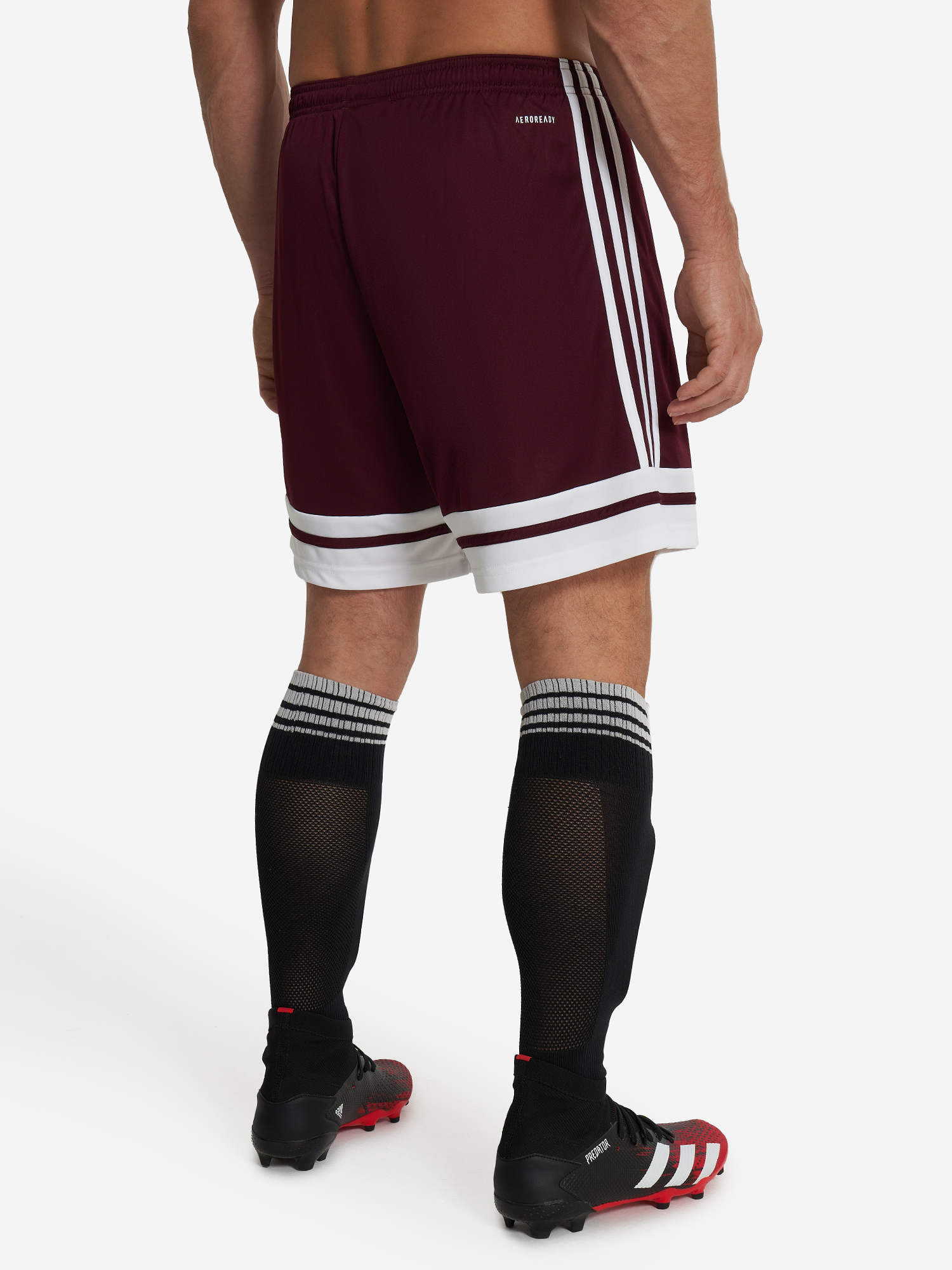фото Шорты мужские adidas squa25, красный