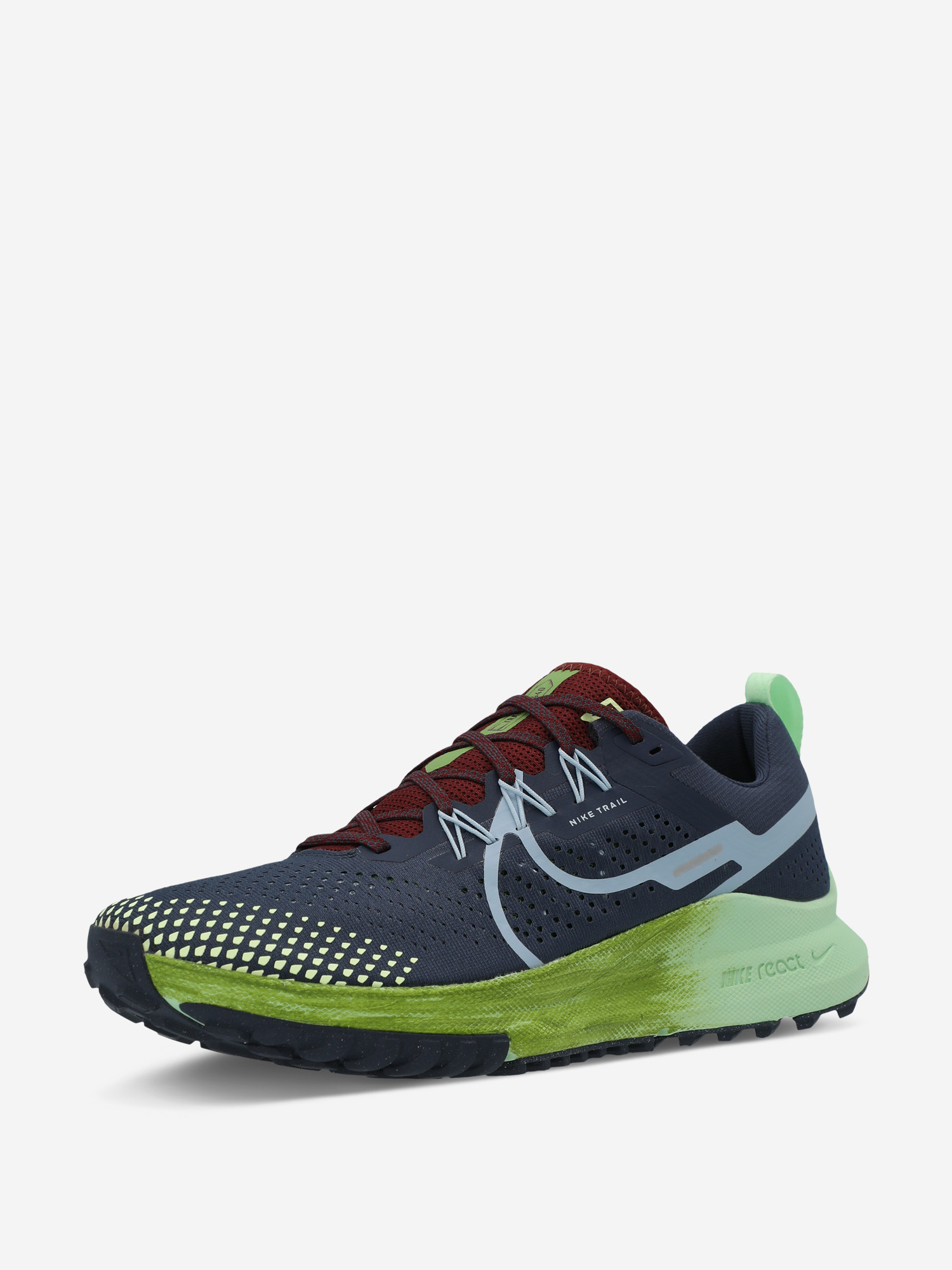 фото Кроссовки мужские nike react pegasus trail 4, синий