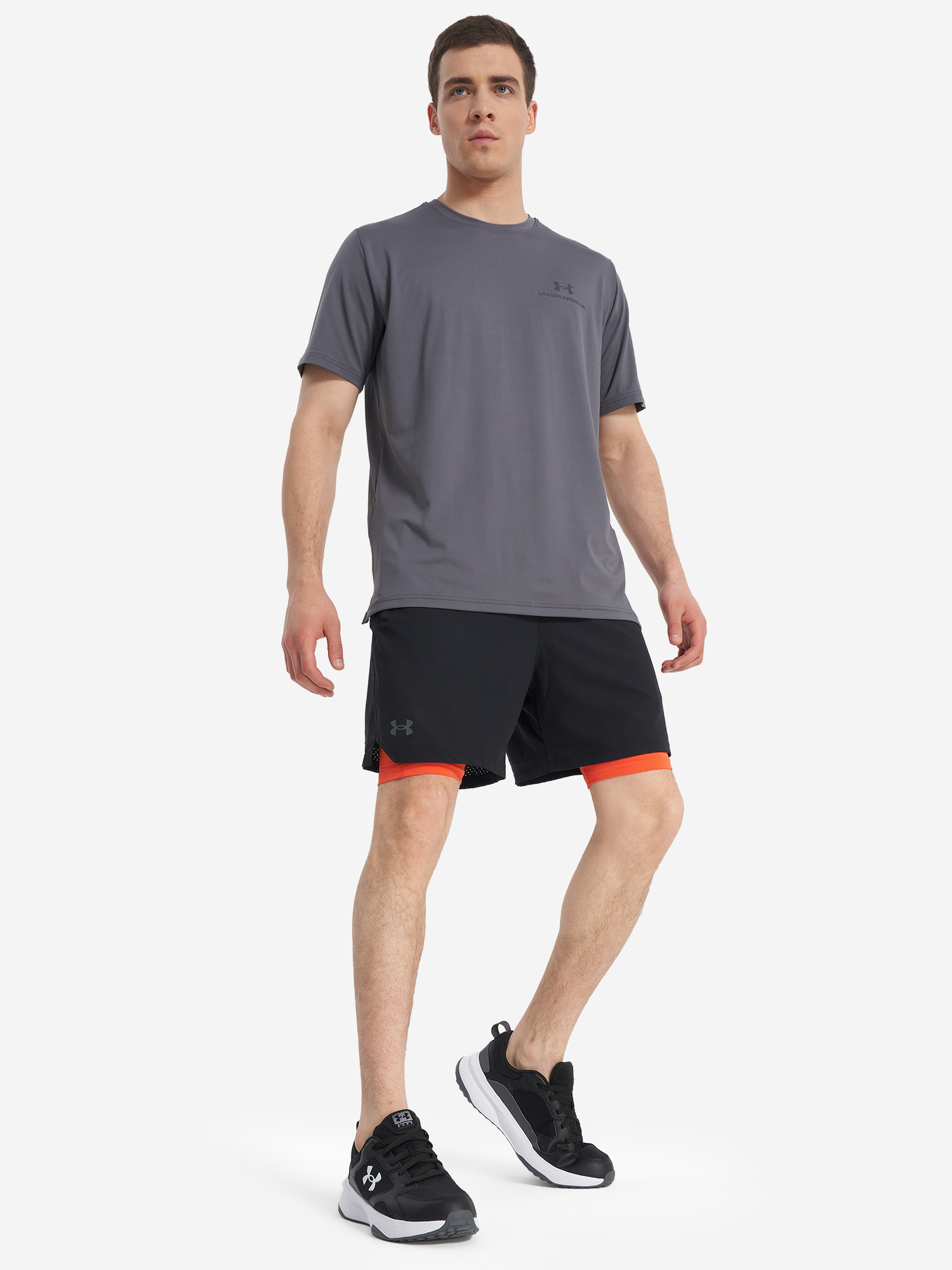 фото Футболка мужская under armour, серый