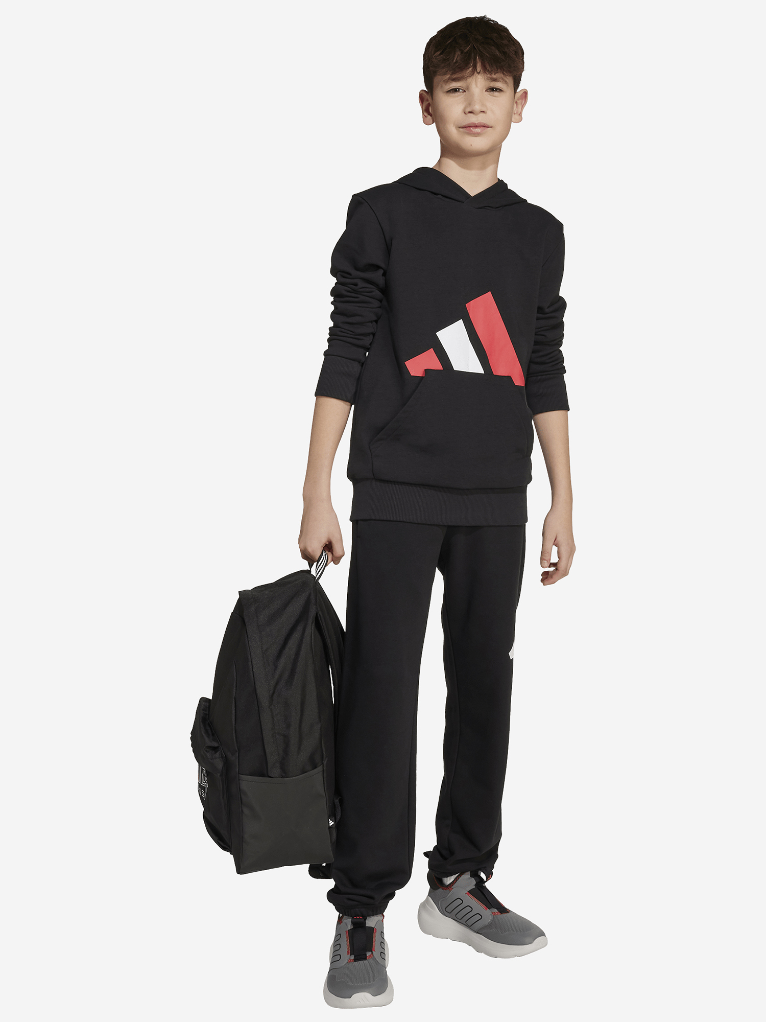 фото Худи для мальчиков adidas, черный
