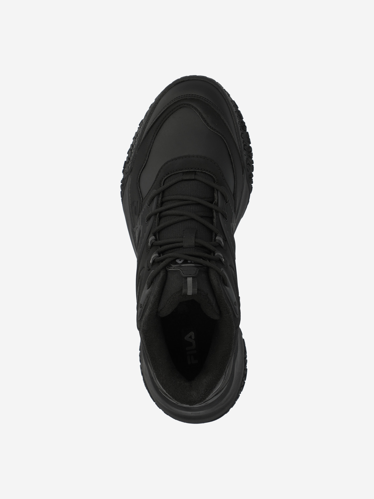 фото Кроссовки утепленные мужские fila tornado mid nxt wntr, черный