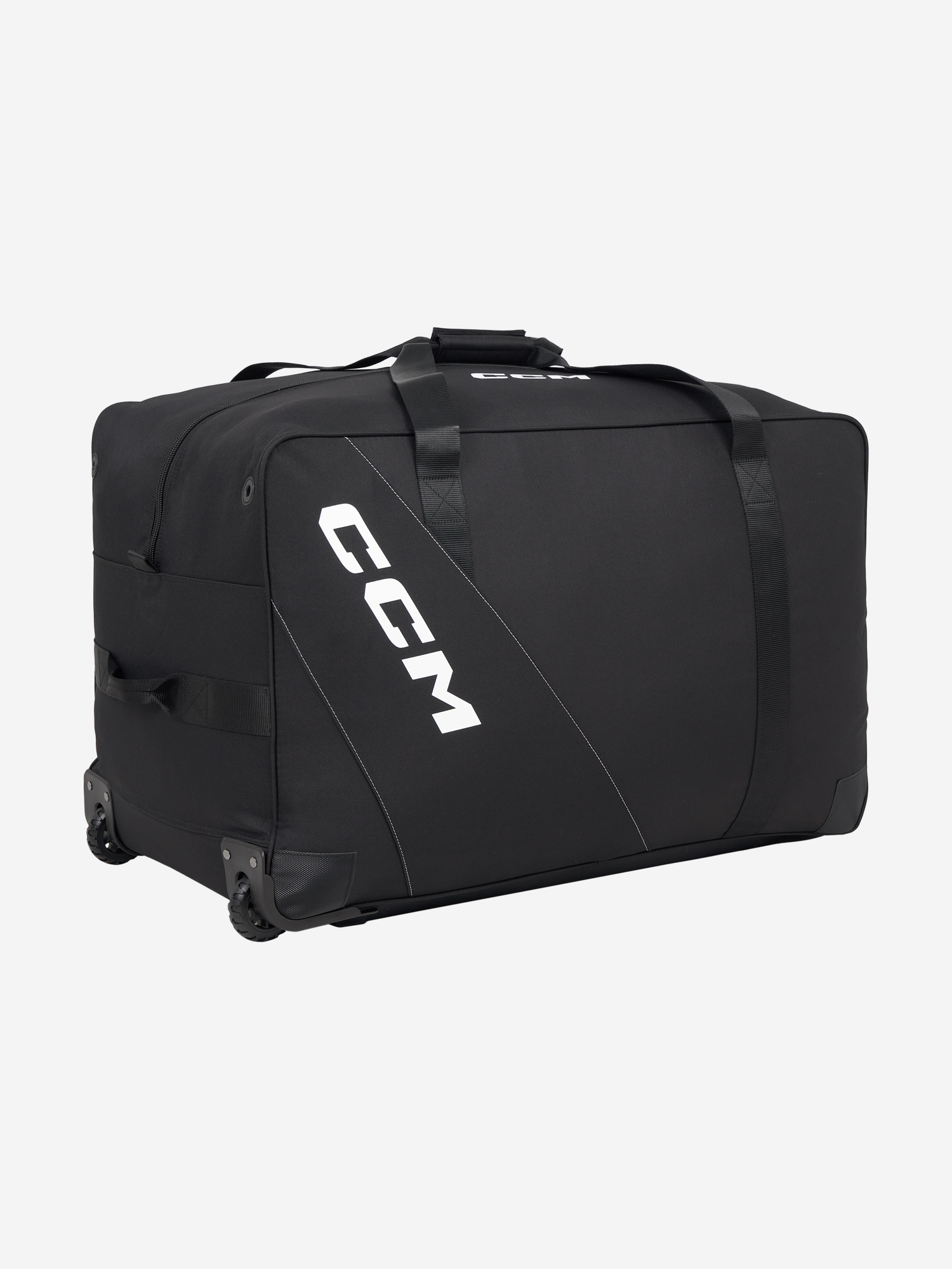 фото Баул хоккейный с колесами детский ccm team core 32", черный