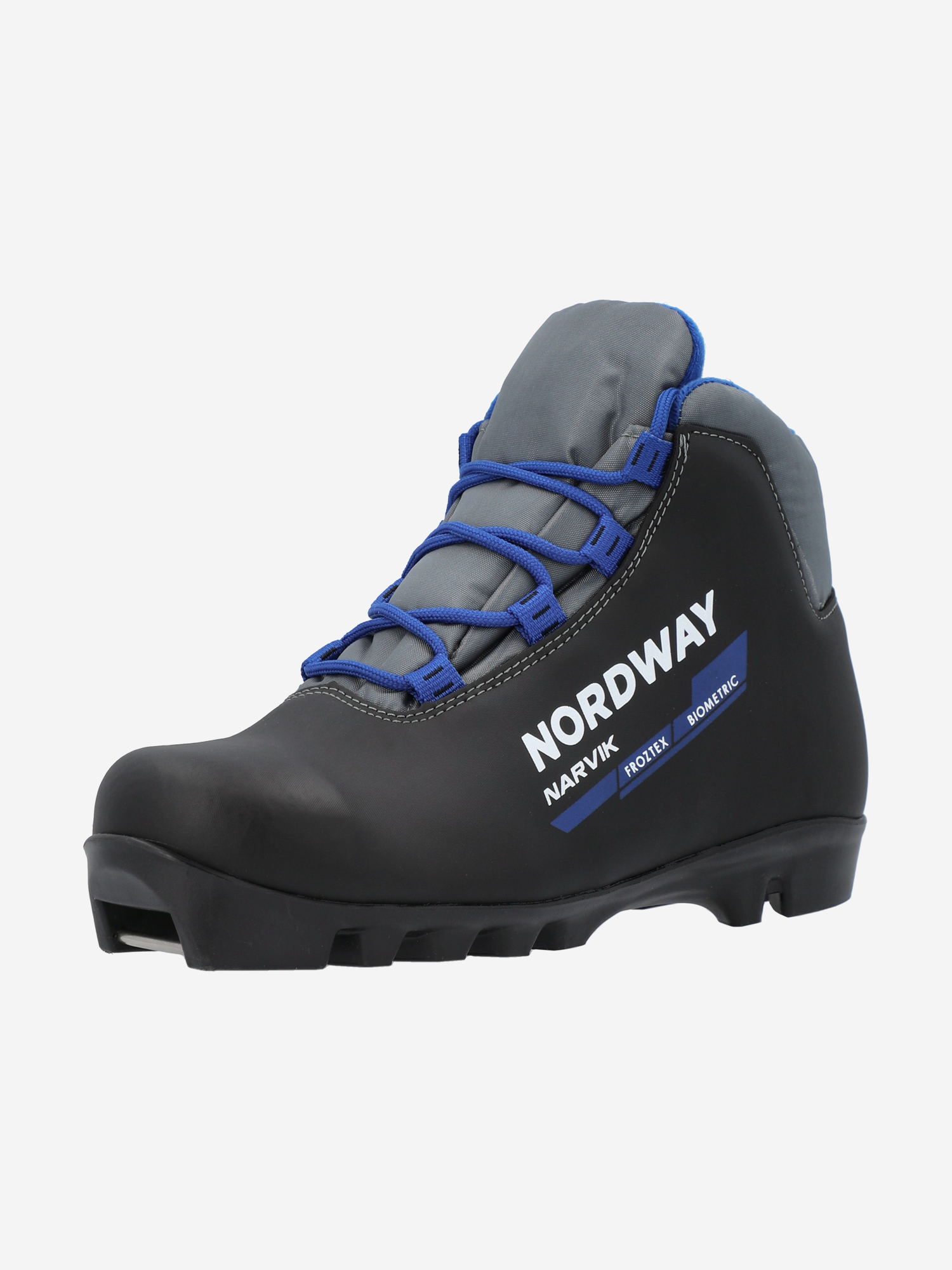 фото Ботинки для беговых лыж детские nordway narvik nnn, черный