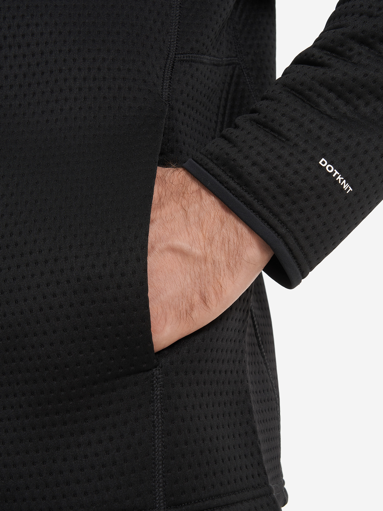 фото Толстовка мужская the north face vertical thermal, черный
