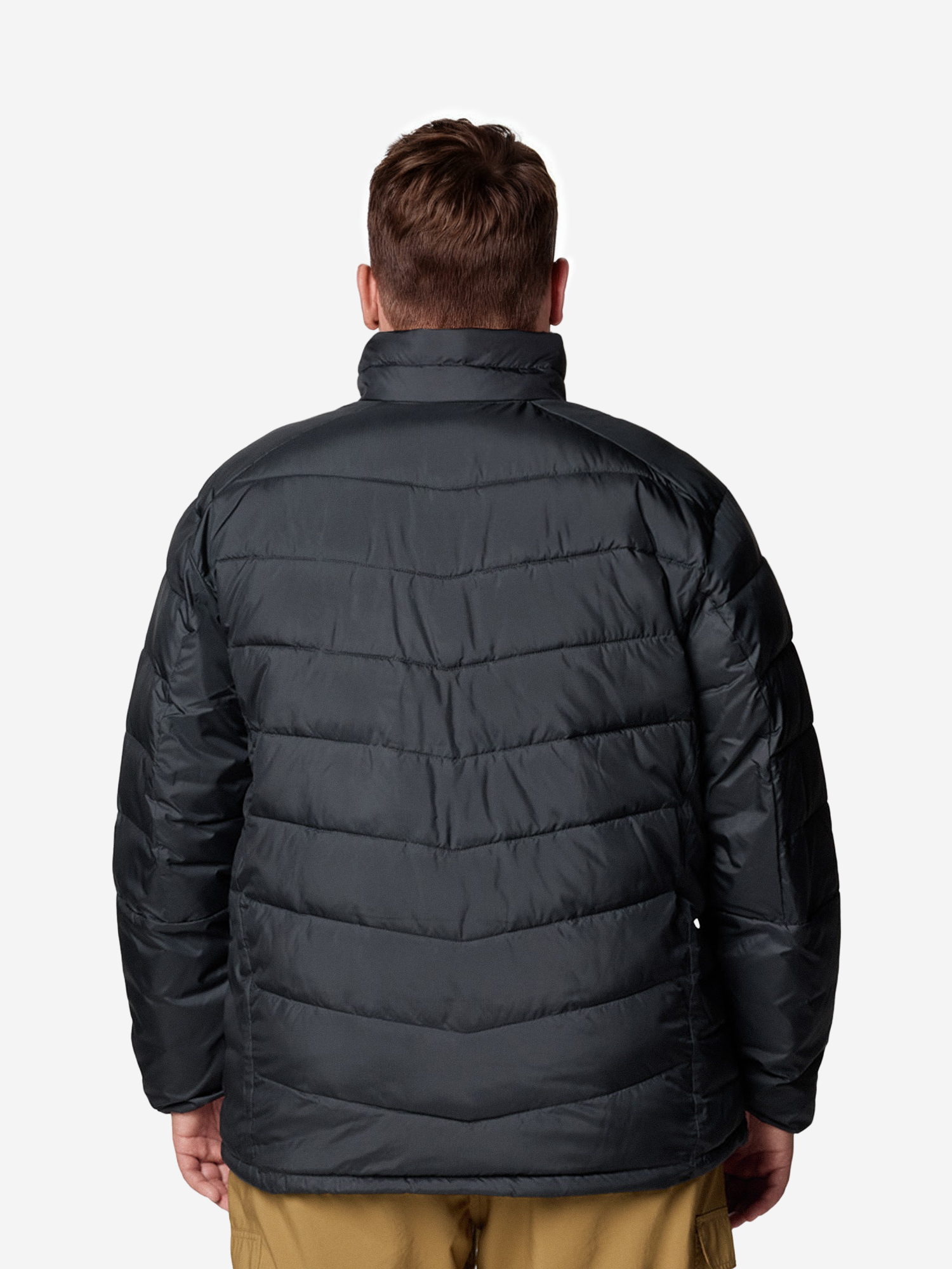 фото Пуховик мужской columbia, plus size labyrinth loop ii jacket, черный
