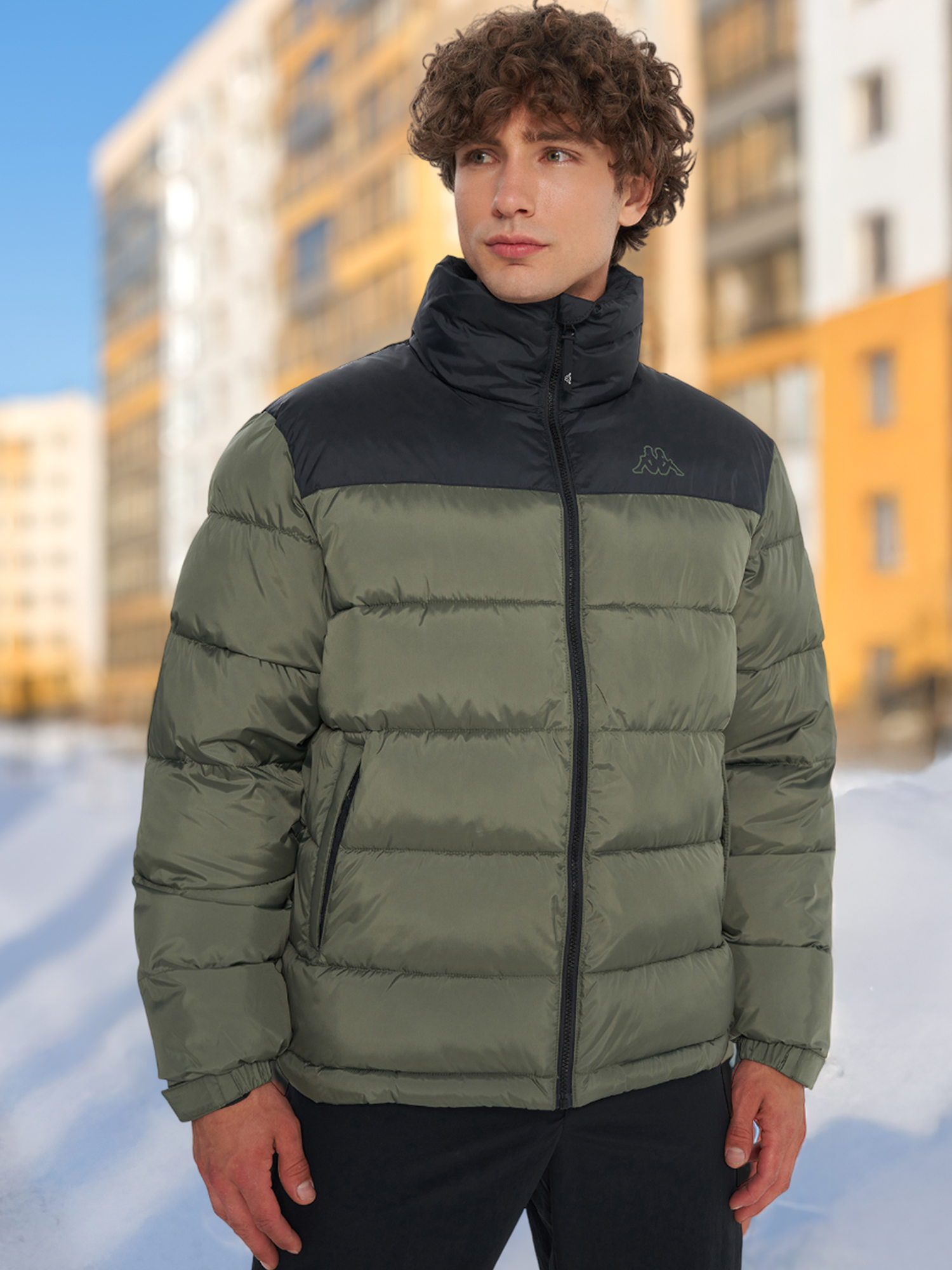 Пуховик мужской Kappa, Зеленый
Пуховик мужской Kappa, Зеленый