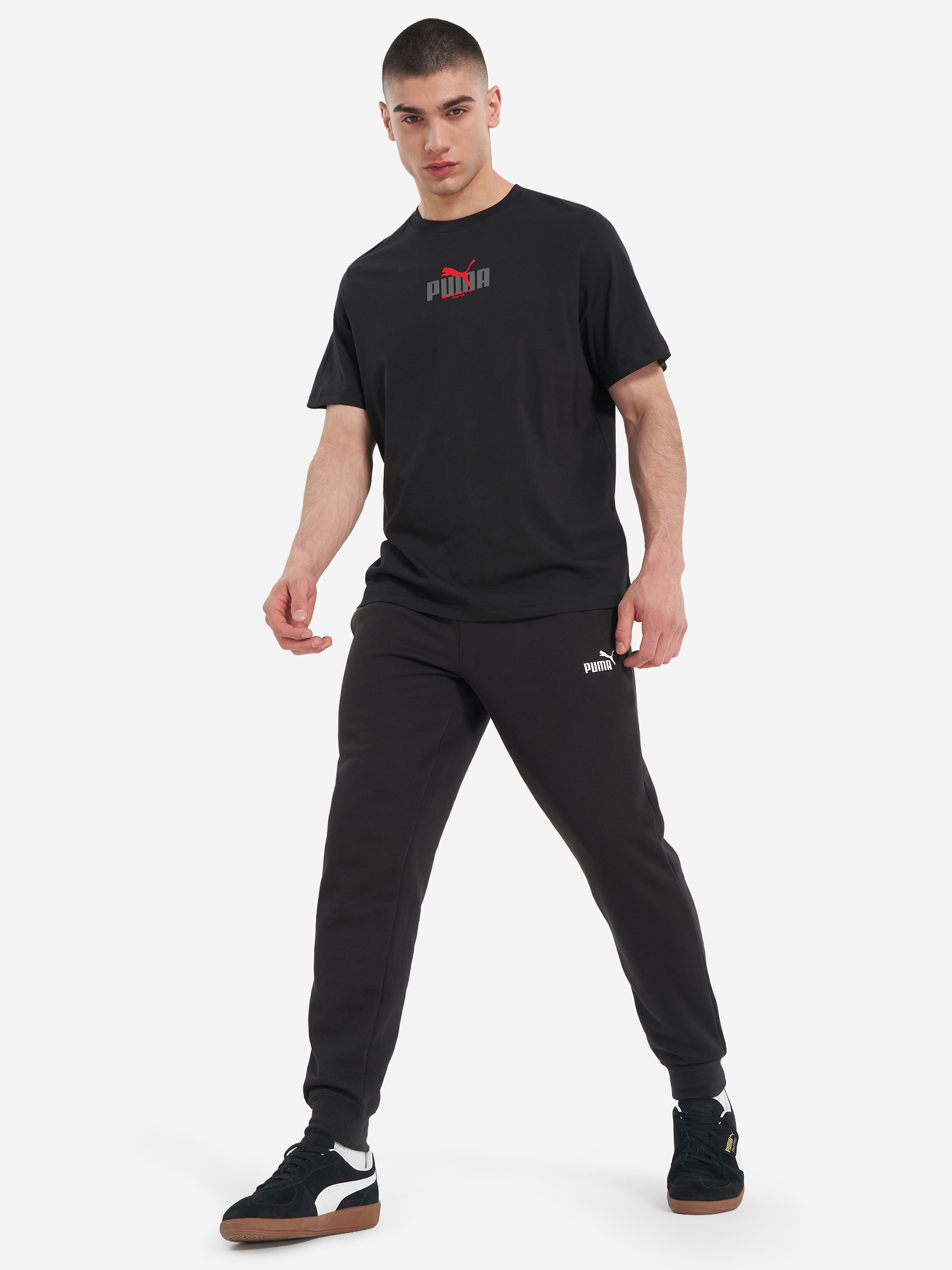 фото Футболка мужская puma graphic, черный