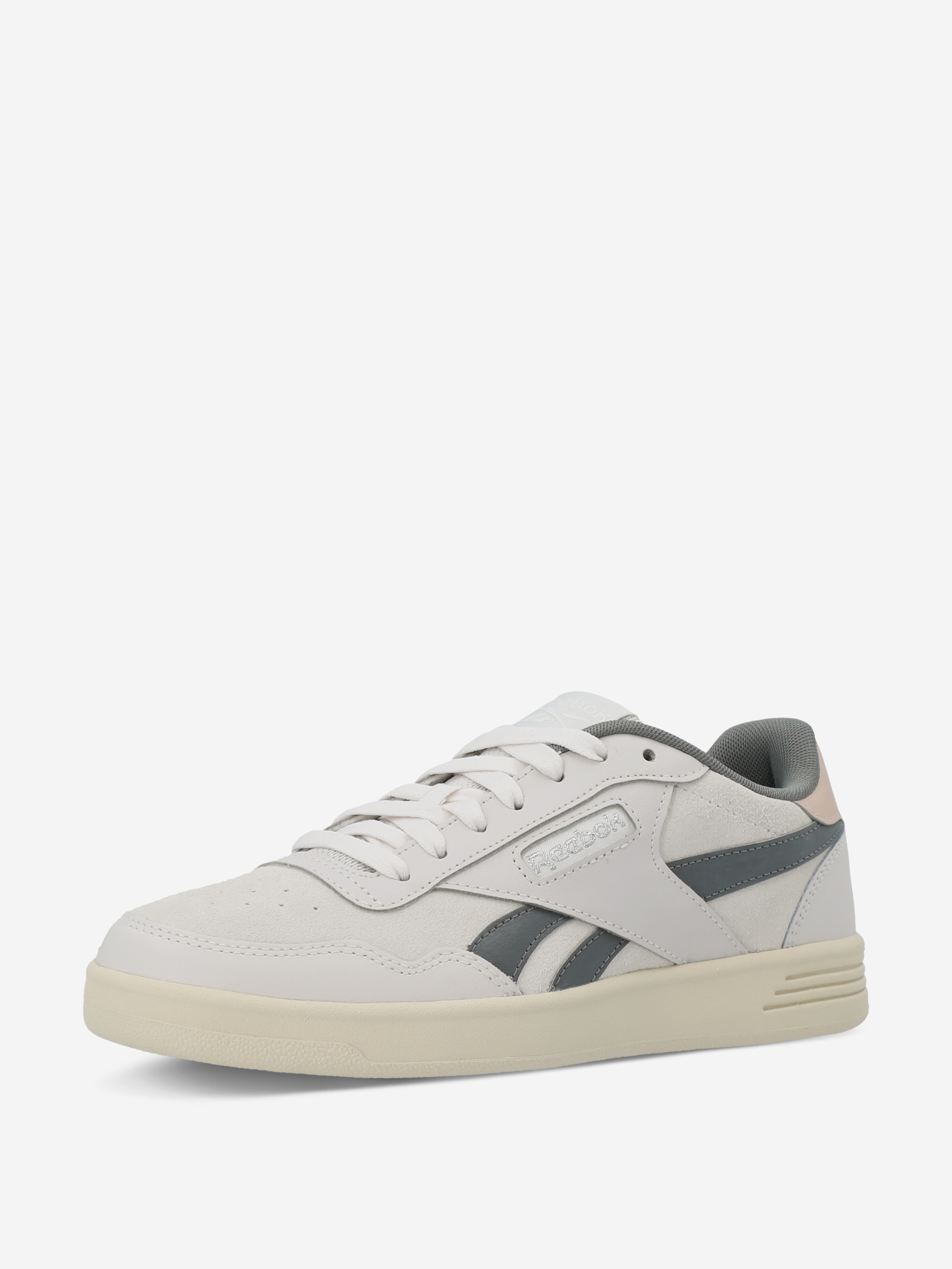 фото Кеды женские reebok court advance, бежевый