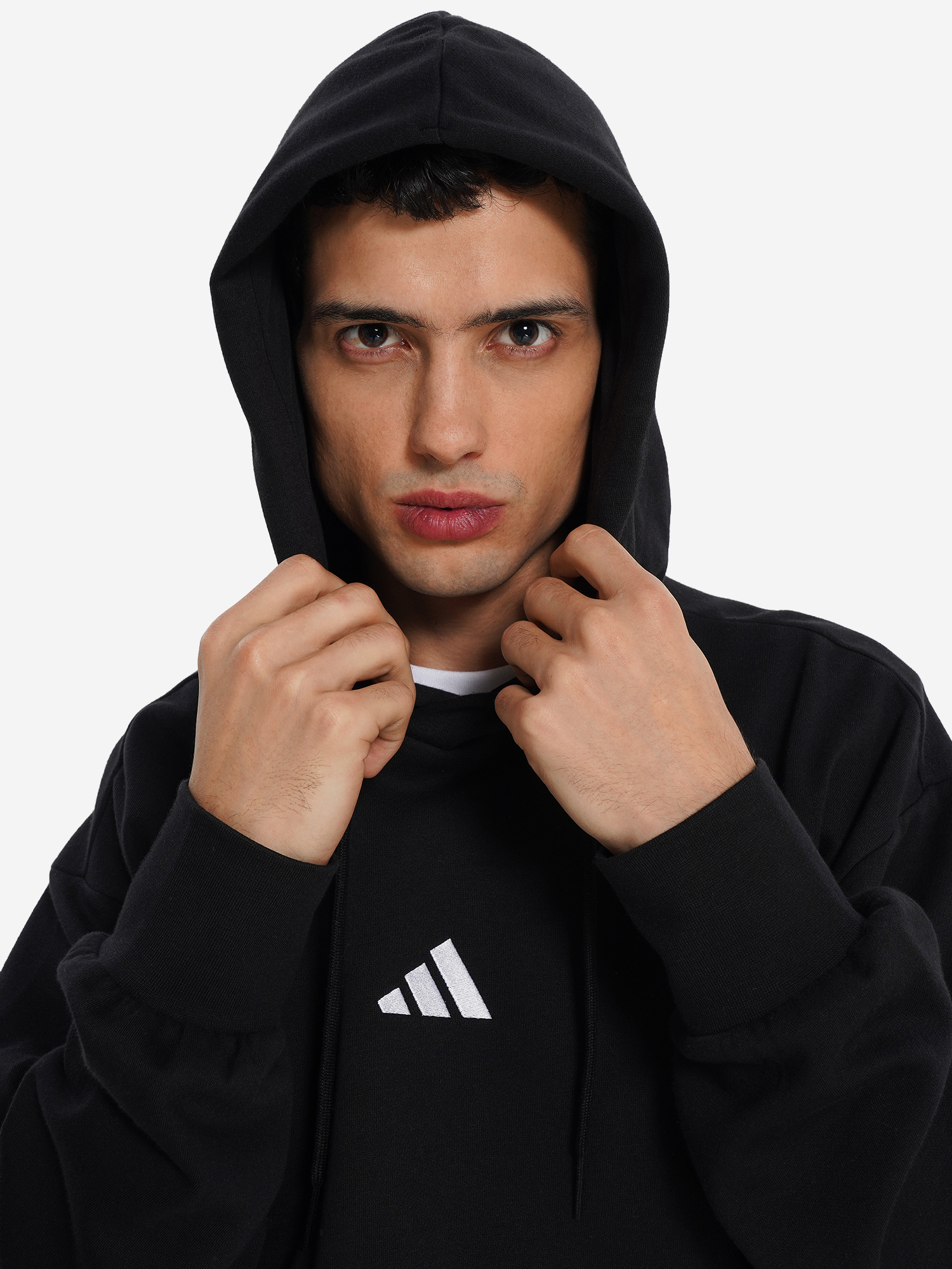 фото Худи мужское adidas feelcozy, черный