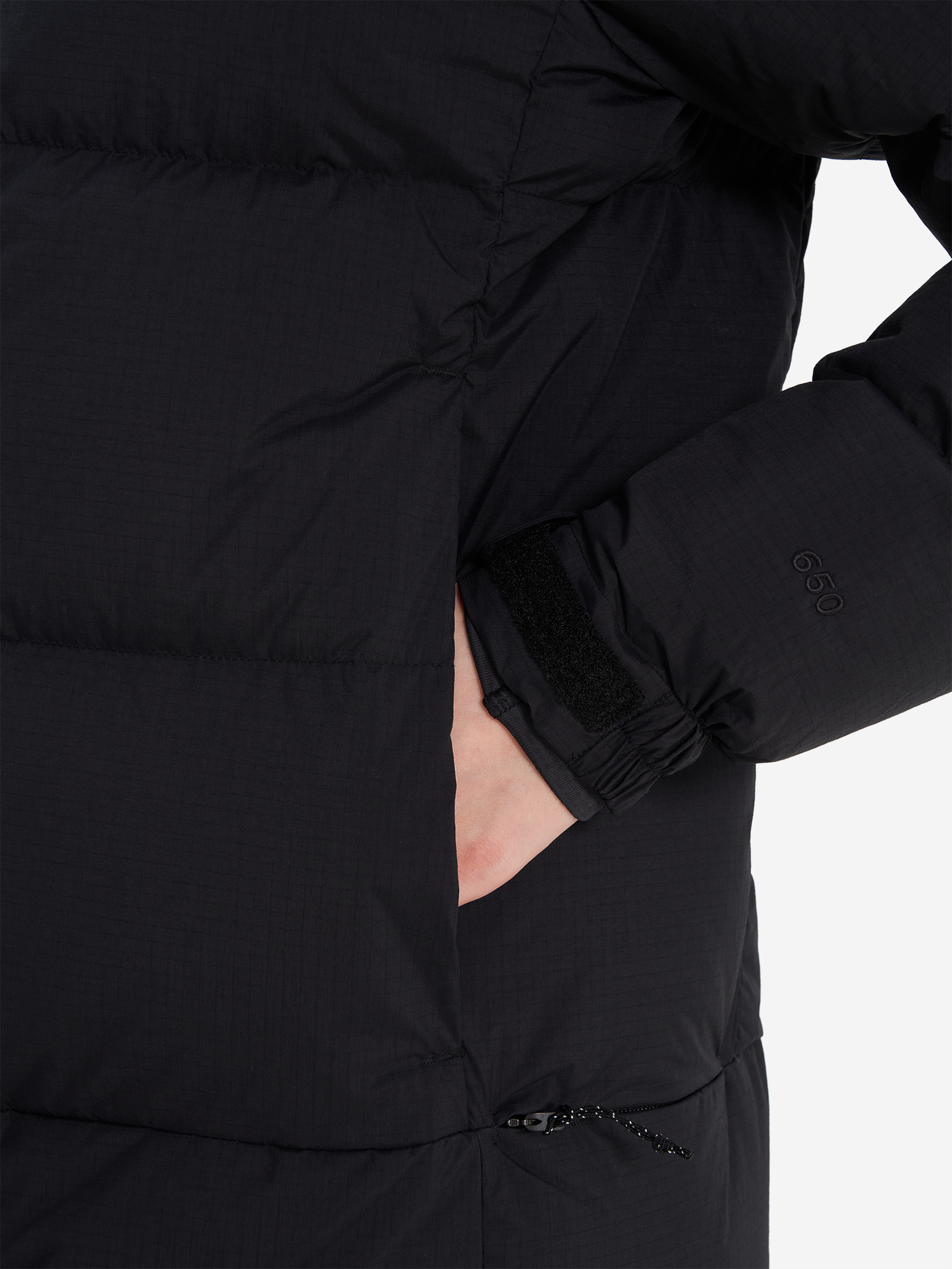 фото Пуховик женский mountain hardwear nevadan down long parka, черный