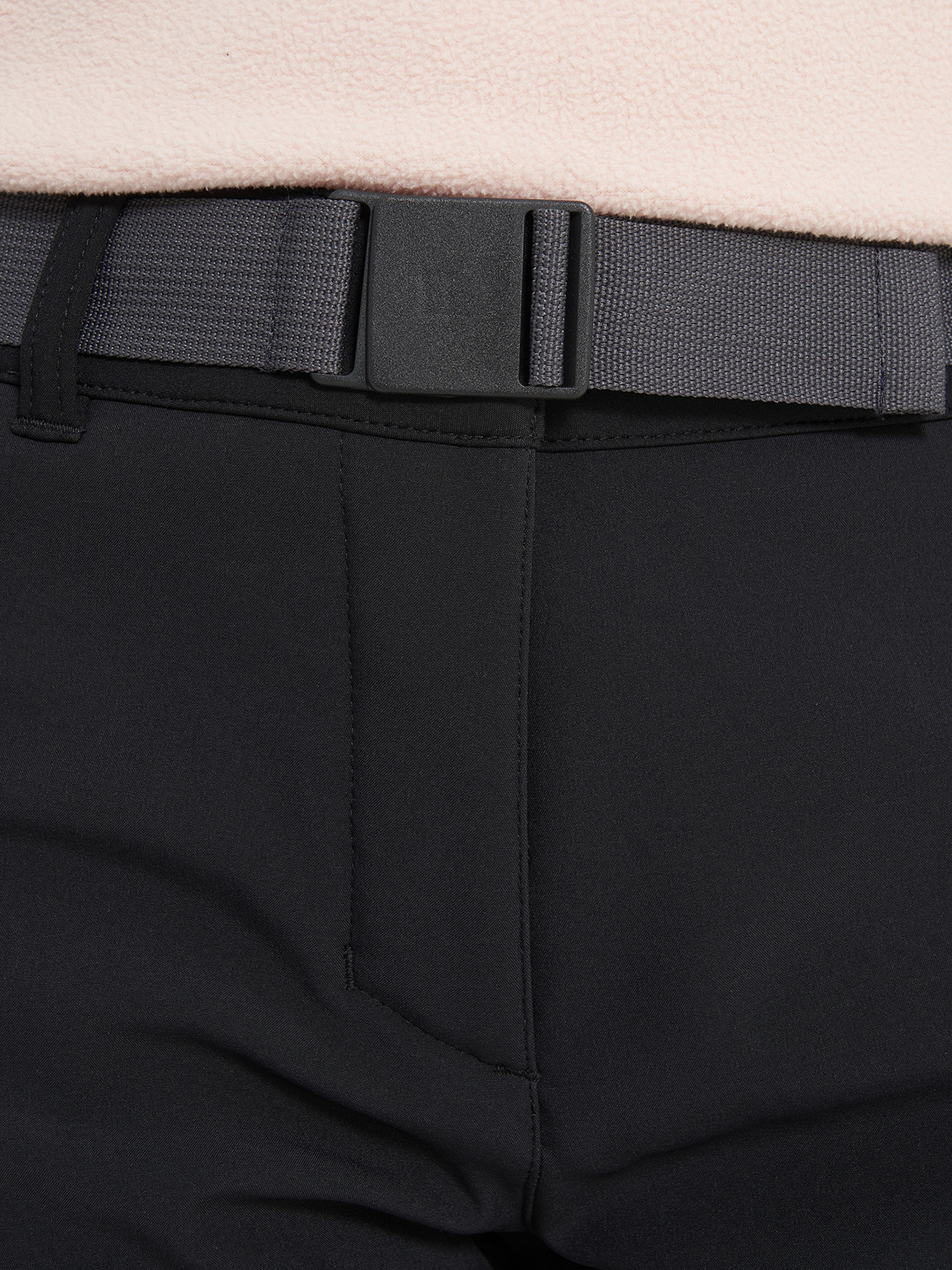 фото Брюки женские jack wolfskin stollberg, черный
