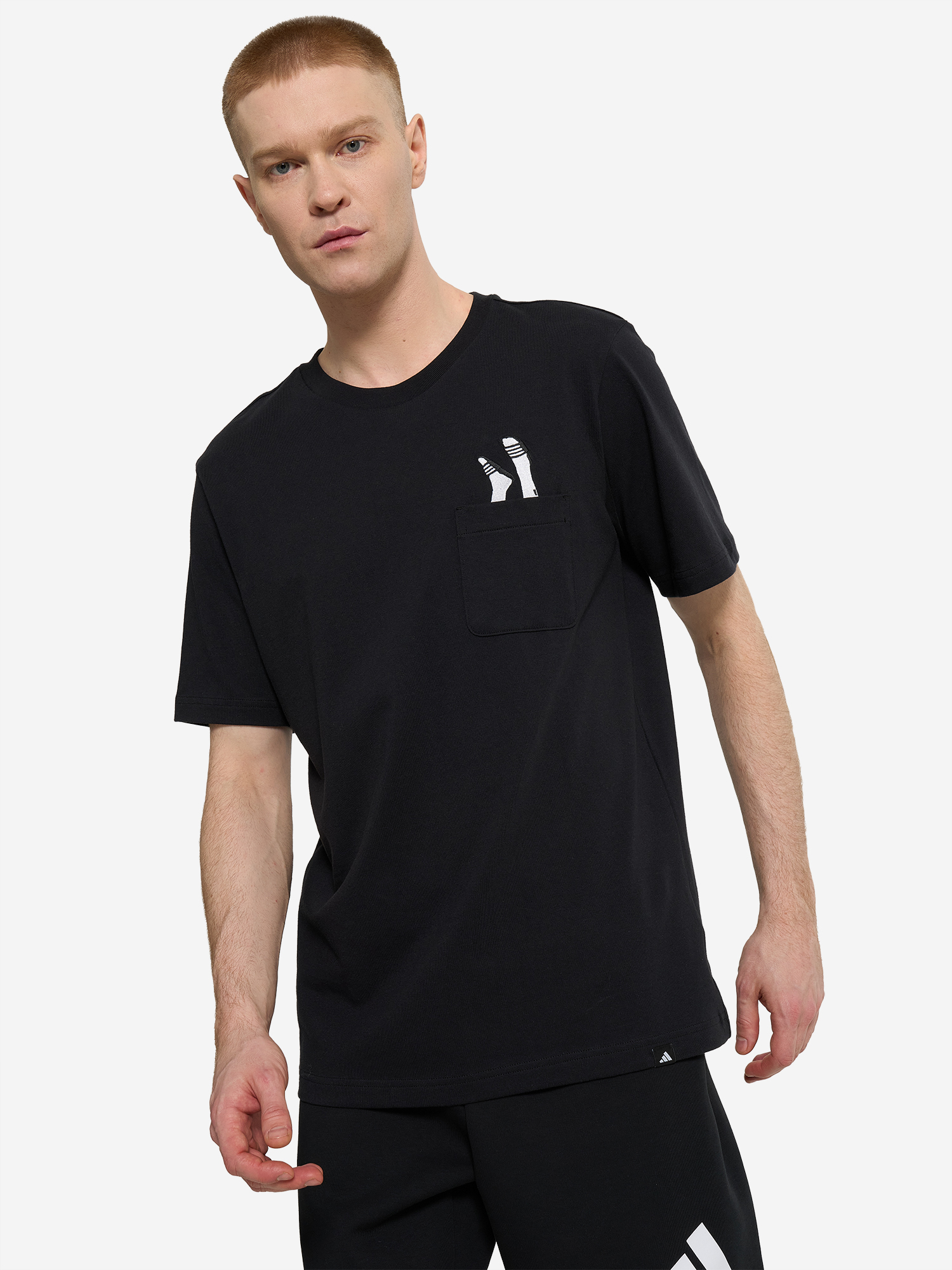 фото Футболка мужская adidas, черный