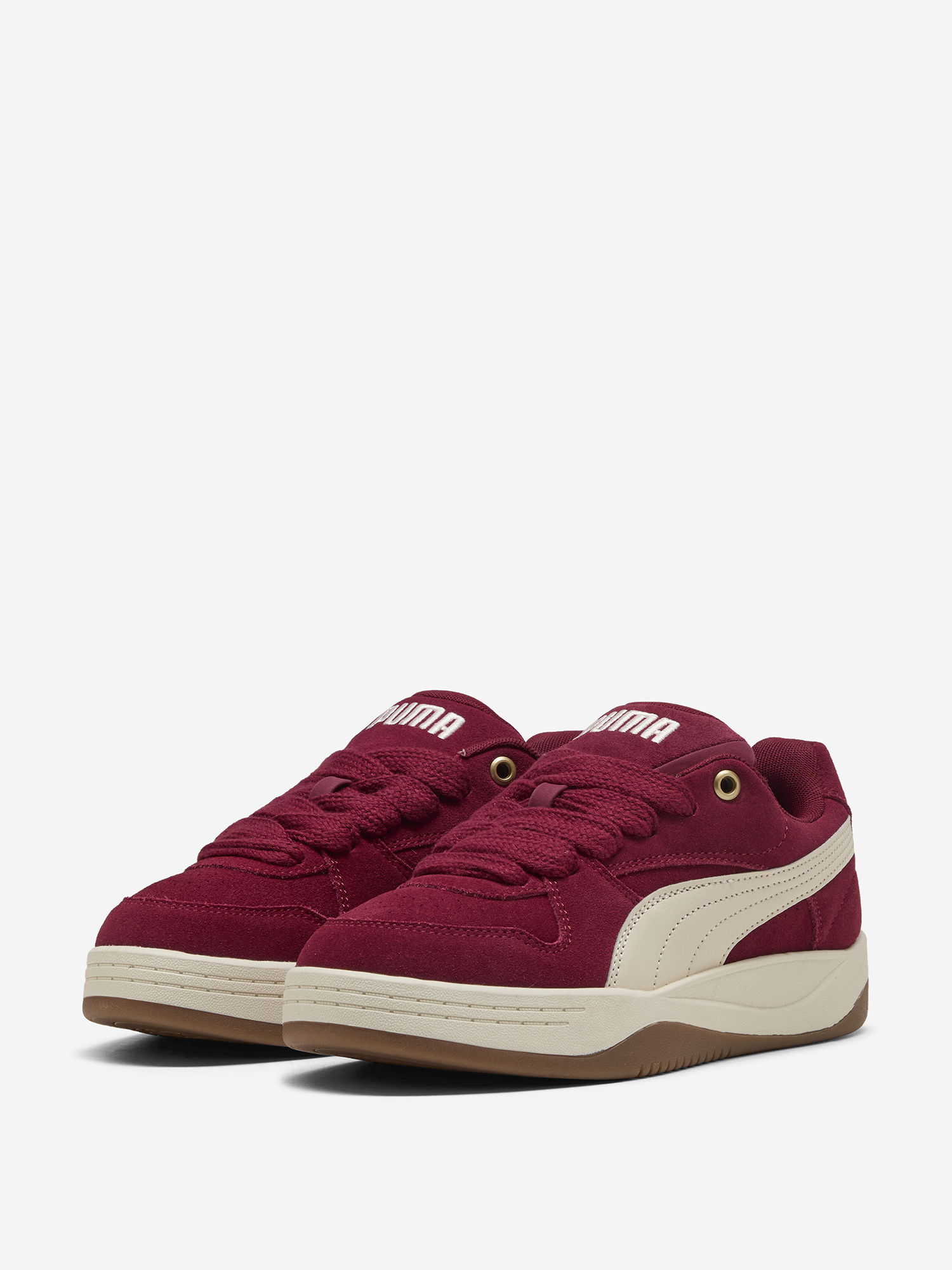 фото Кеды женские puma park luna sd, красный