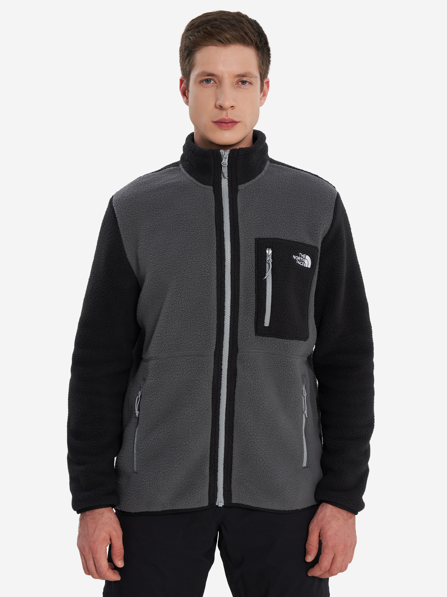 фото Толстовка мужская the north face yumiori, серый