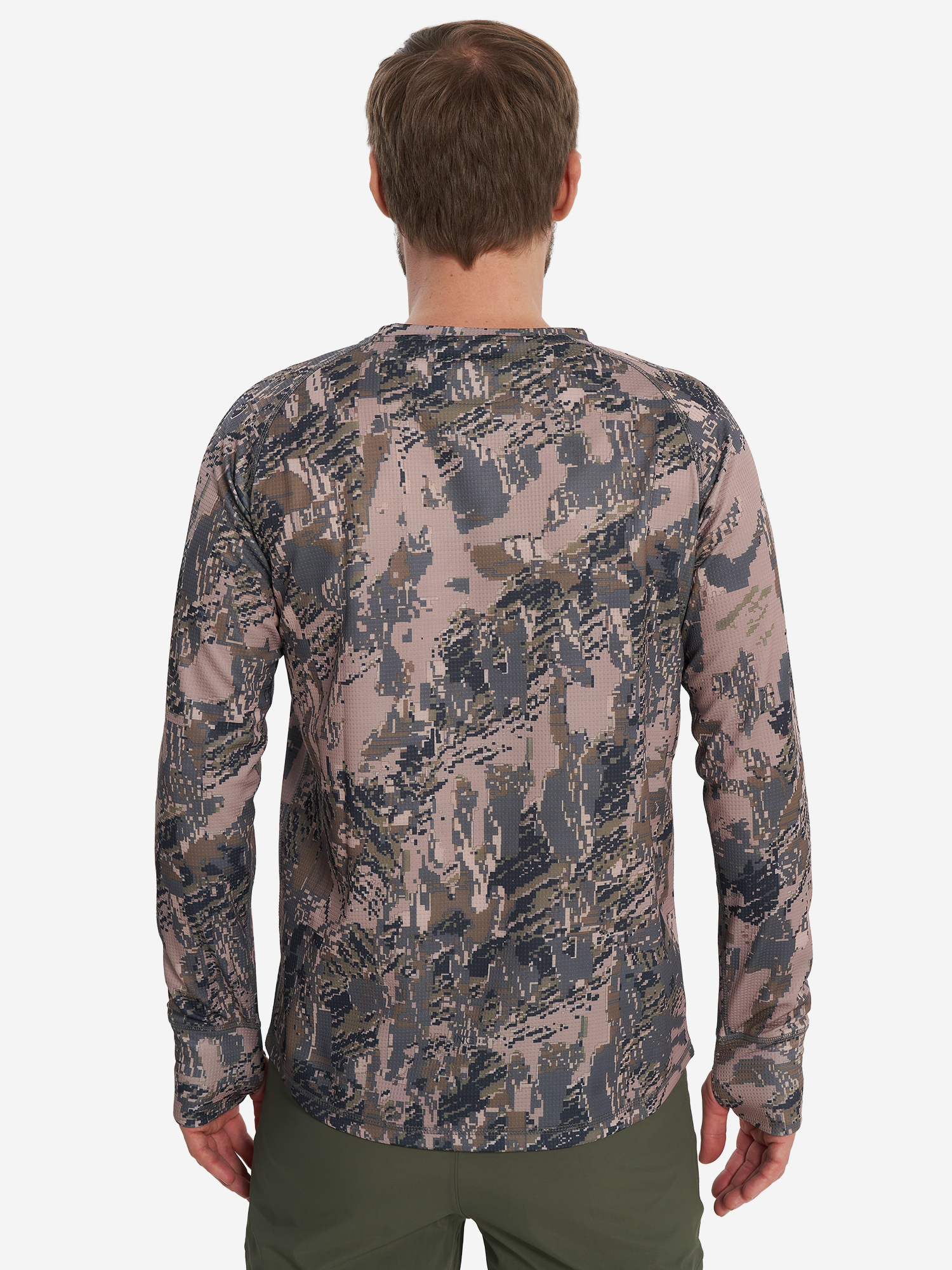 фото Лонгслив мужской remington inside fit, бежевый