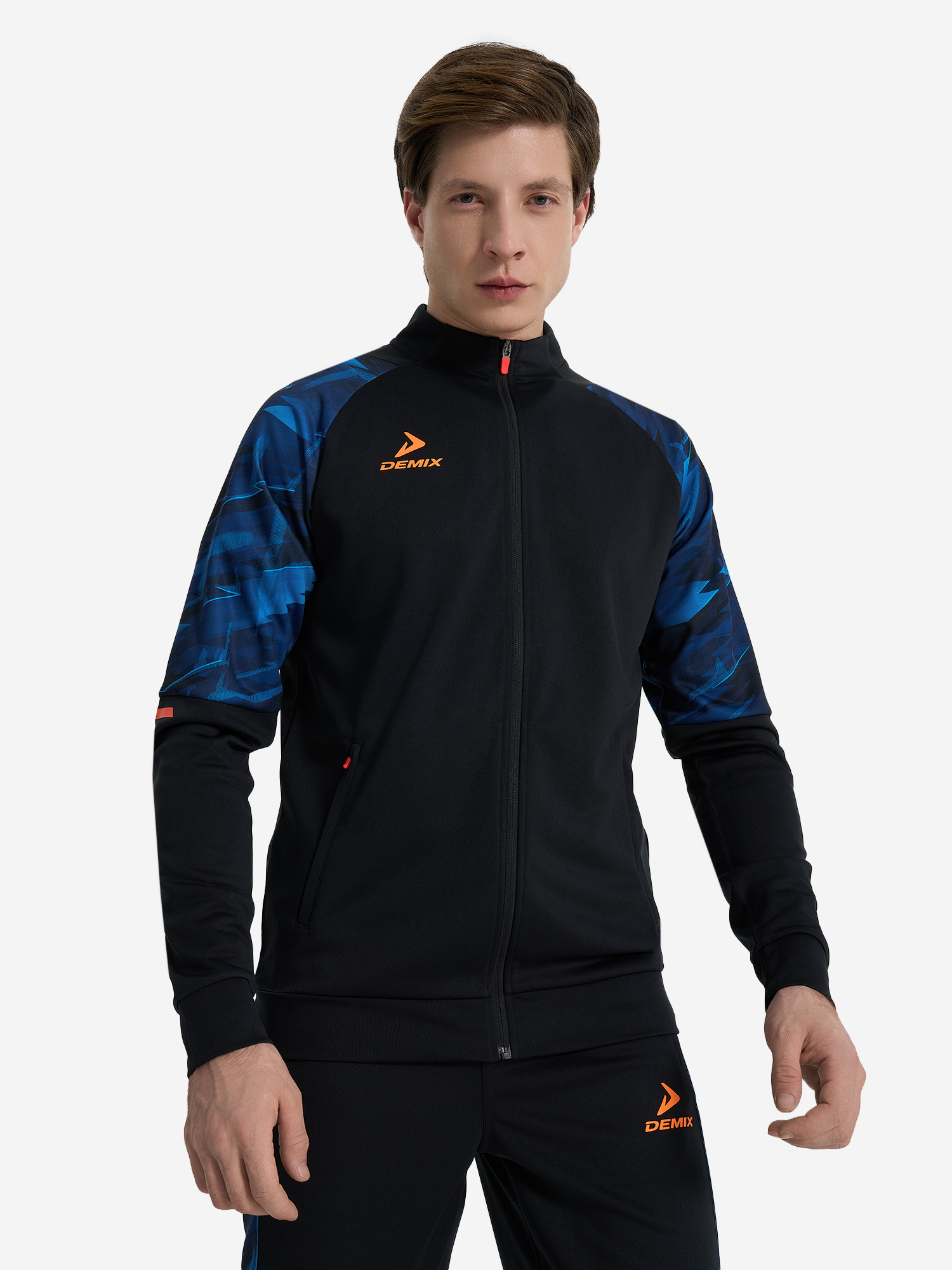 фото Джемпер футбольный мужской demix playmaker, черный