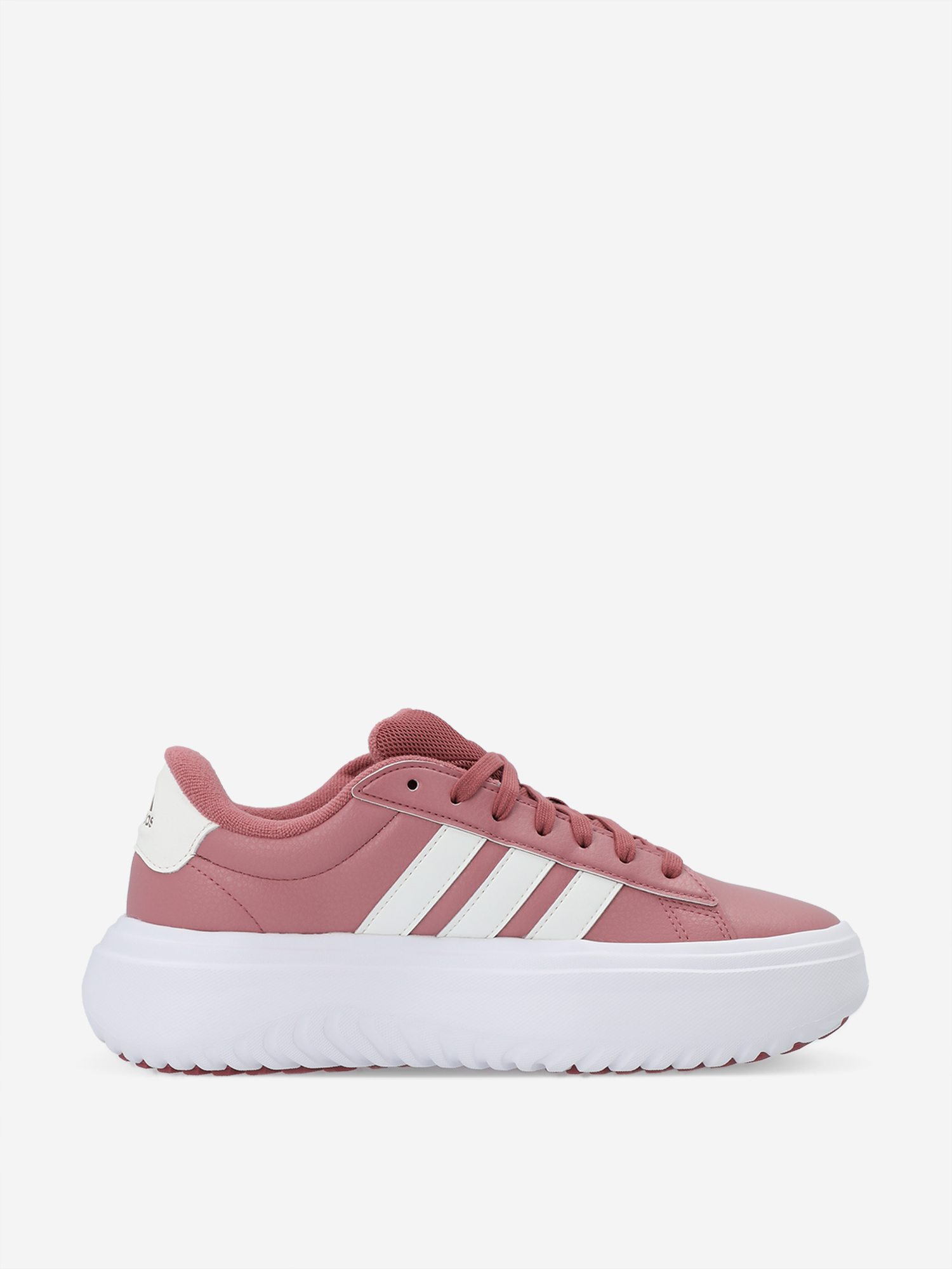 фото Кеды женские adidas grand court platfor, красный