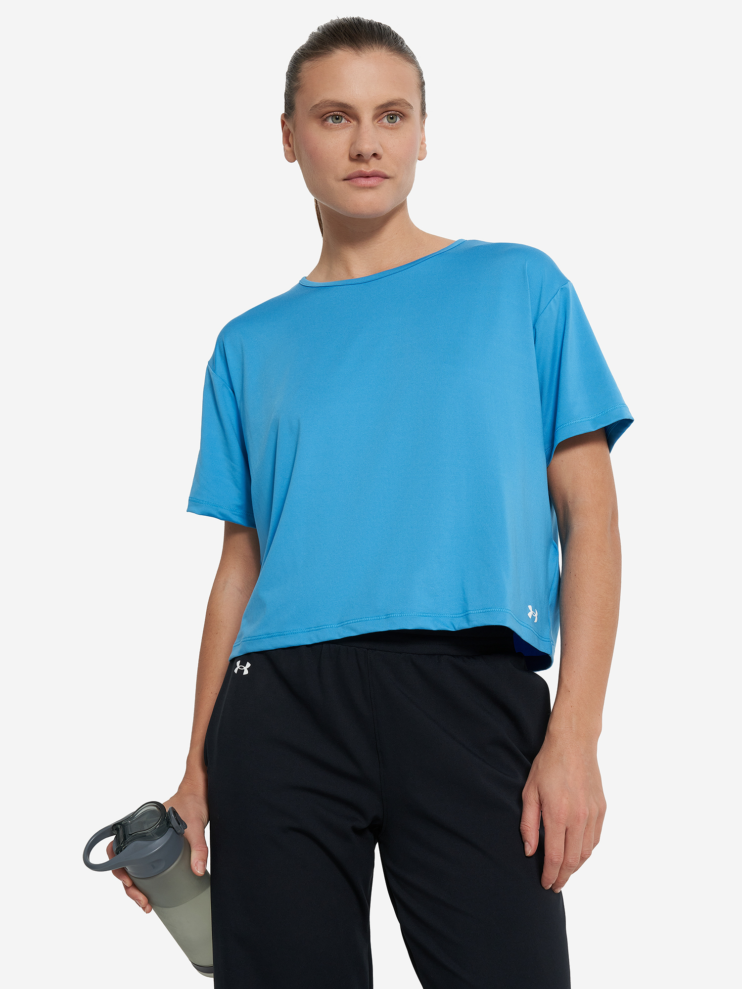 фото Футболка женская under armour motion, синий