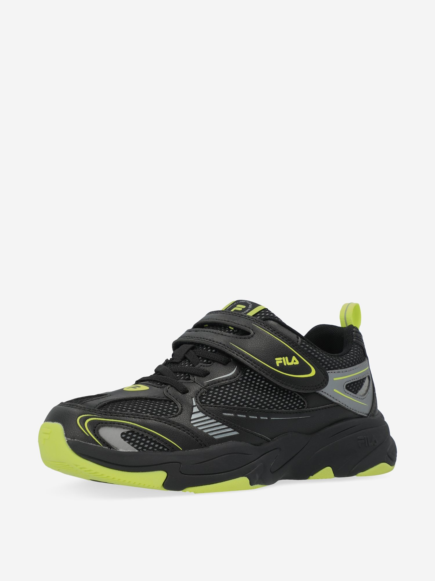 фото Кроссовки для мальчиков fila shein v, черный