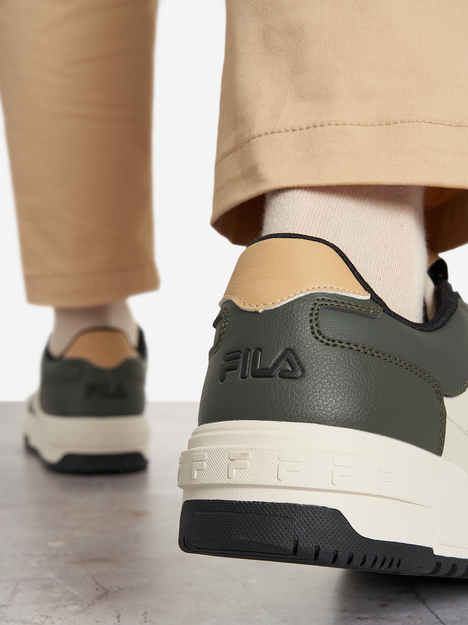 фото Кеды мужские fila fx-1000 low, бежевый