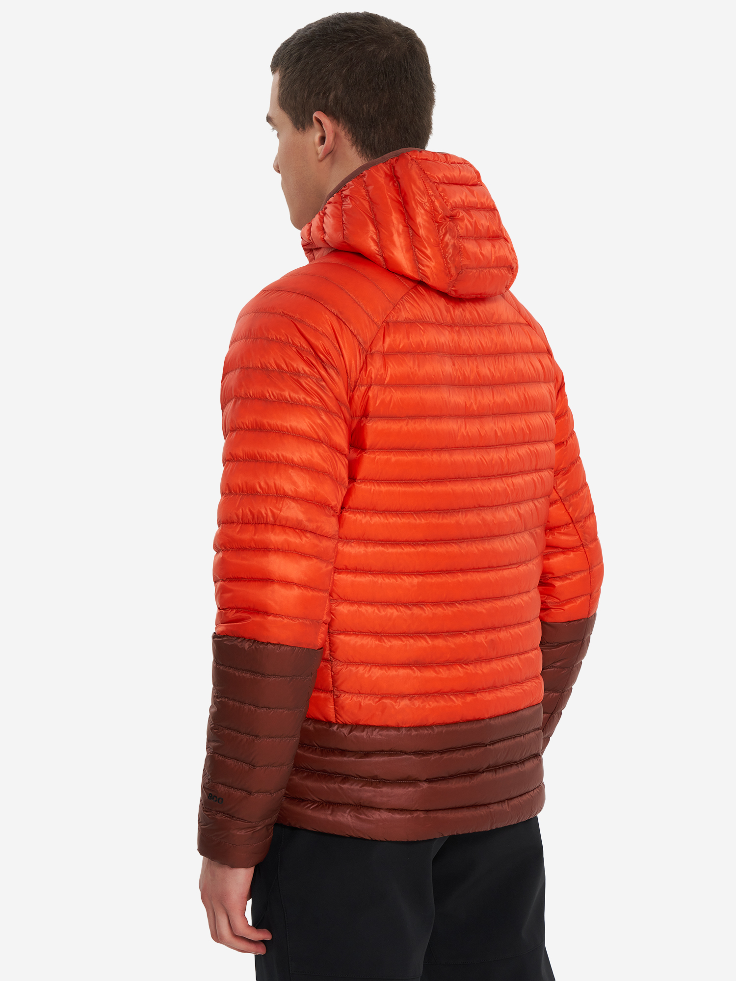 фото Пуховик мужской mountain hardwear ghost whisperer, оранжевый